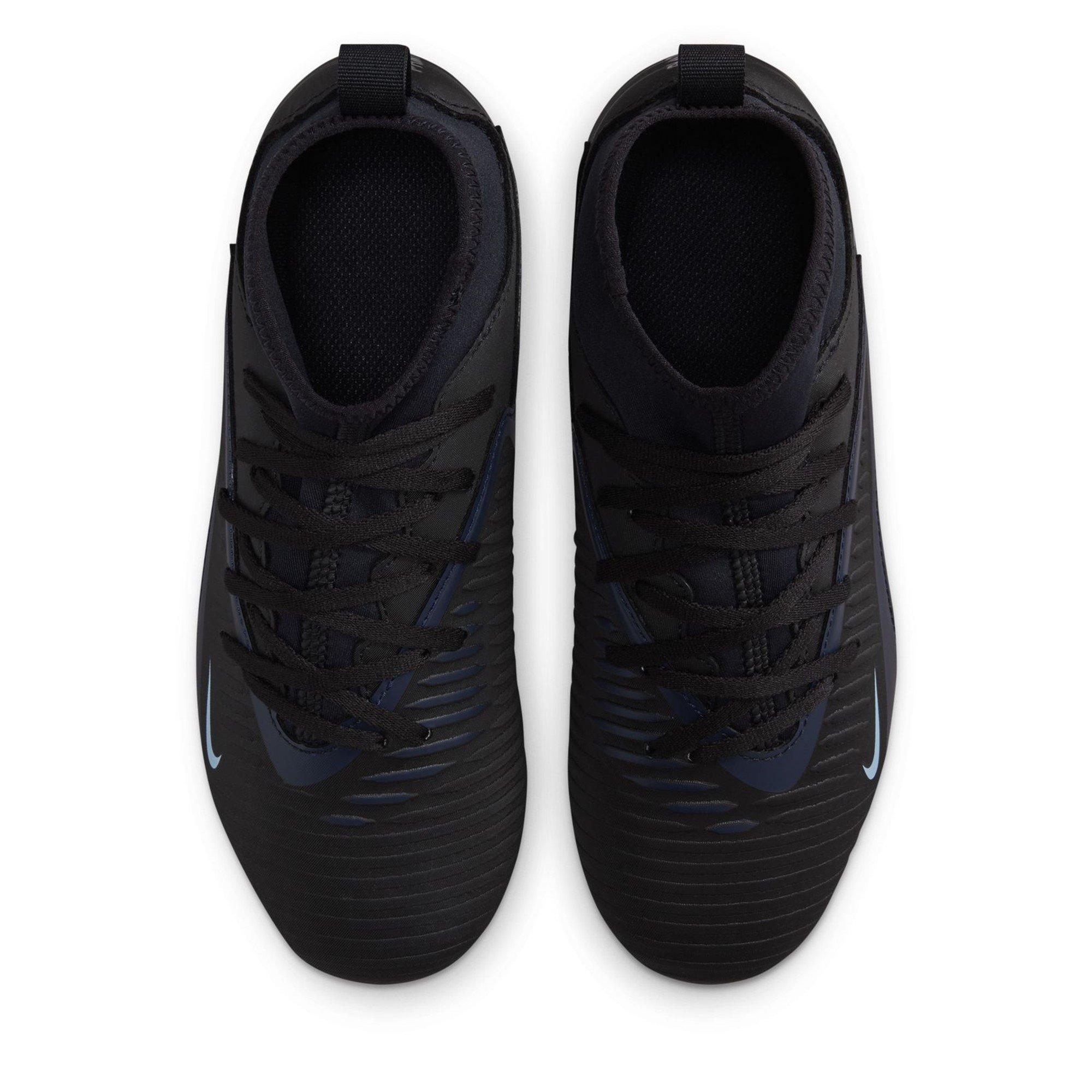Black/Black - Nike - Phantom 6 Club Juniors Multi-Ground Football Boots - 6