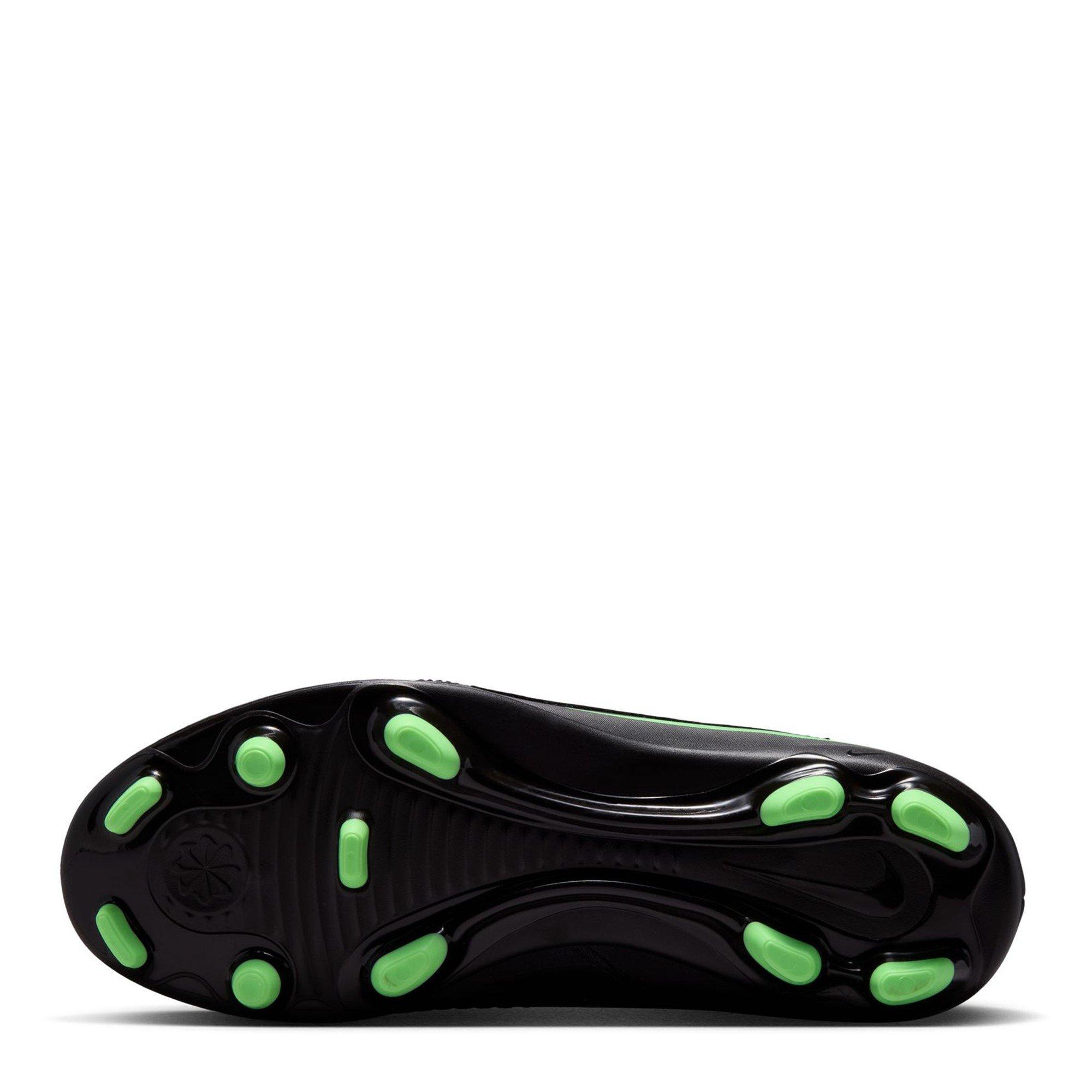 Black/Green - Nike - Phantom 6 Club Juniors Multi-Ground Football Boots - 3