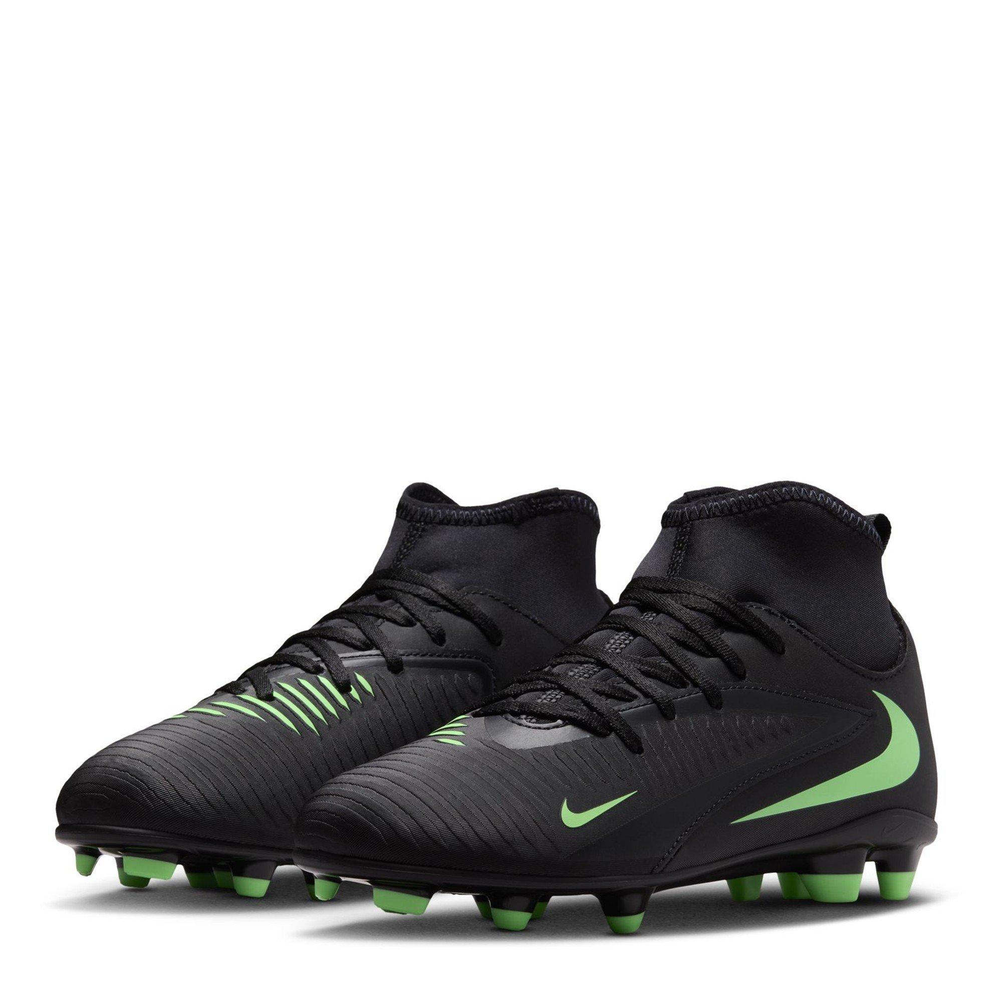 Black/Green - Nike - Phantom 6 Club Juniors Multi-Ground Football Boots - 4