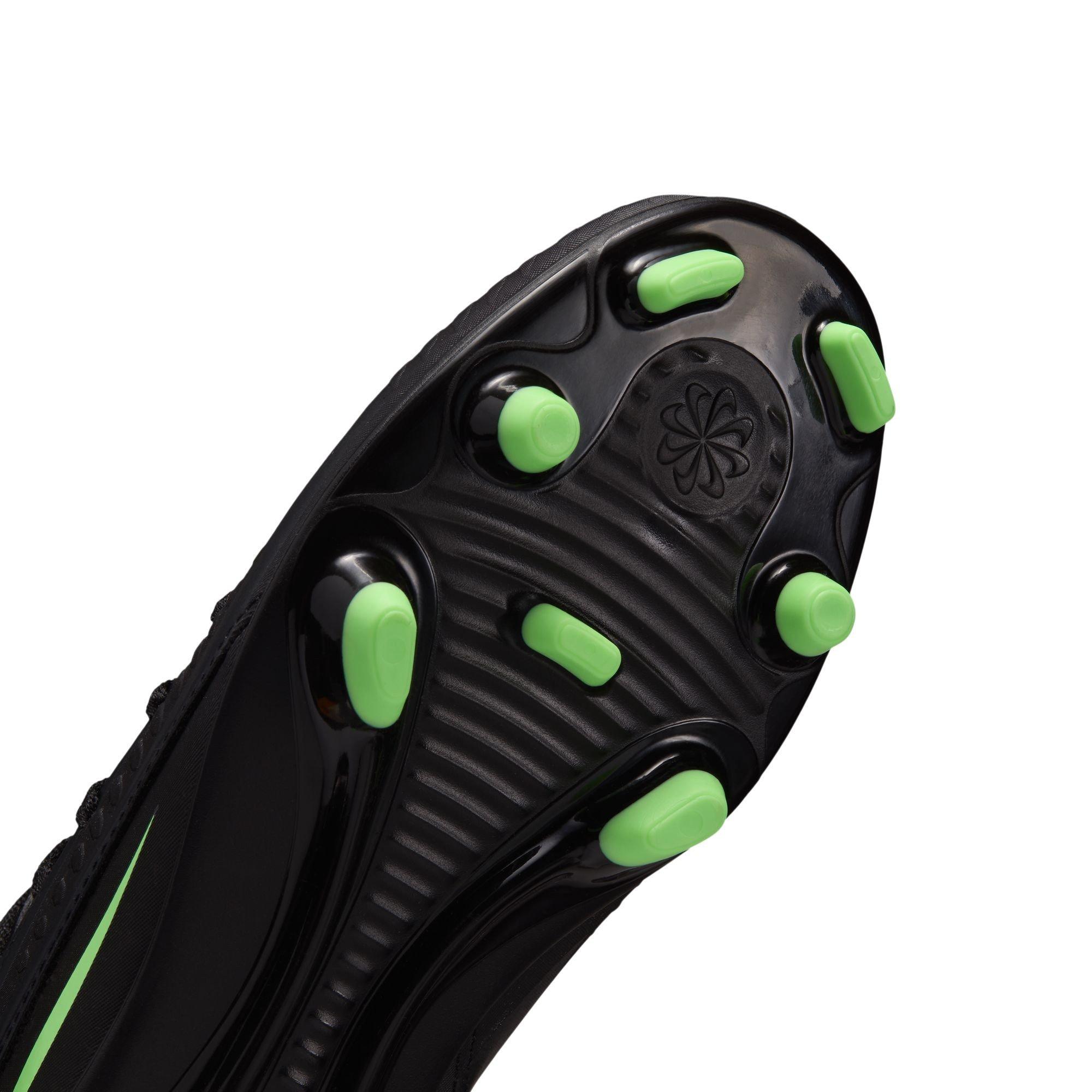 Black/Green - Nike - Phantom 6 Club Juniors Multi-Ground Football Boots - 9