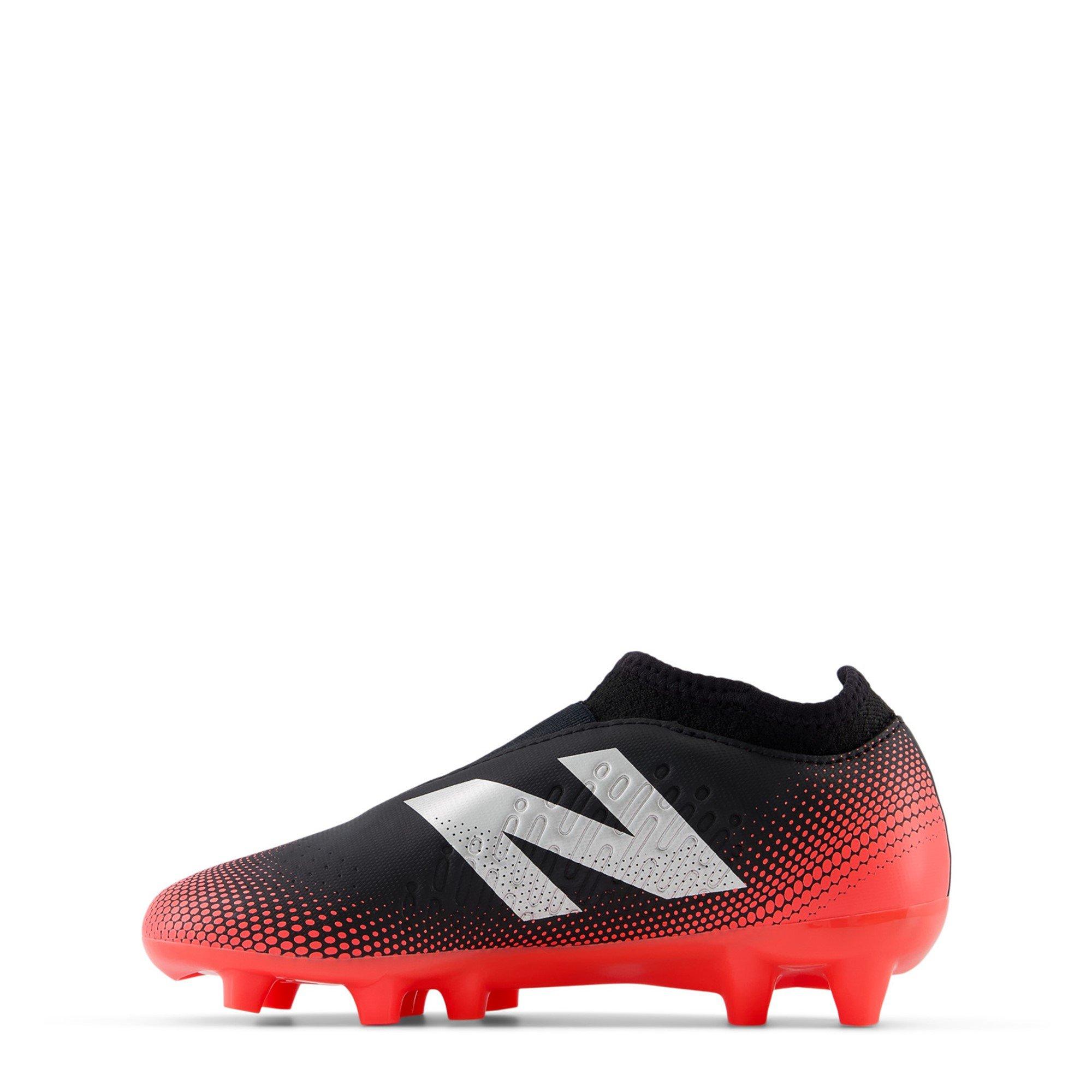 Zwart/Rood - New Balance - Tekela Magique V4 + Juniors Firm Ground Football Boots - 2
