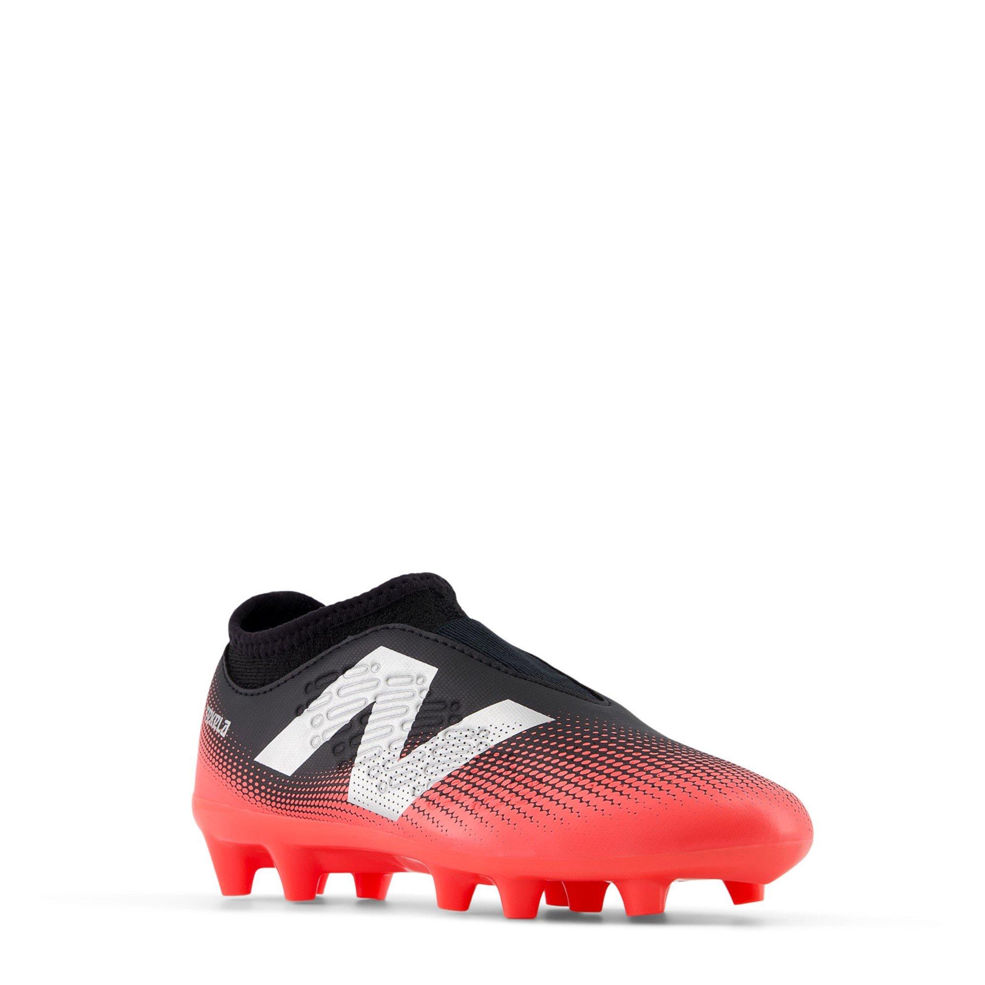 Zwart/Rood - New Balance - Tekela Magique V4 + Juniors Firm Ground Football Boots - 4