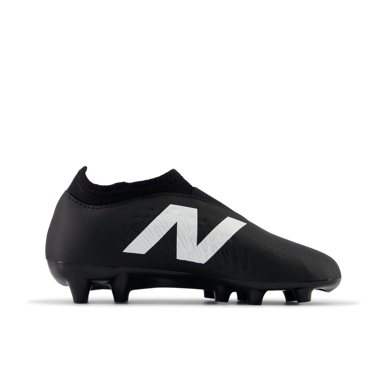 Sort/Hvid - New Balance - Tekela V4+ Magique Firm Ground Junior Football Boots - 7