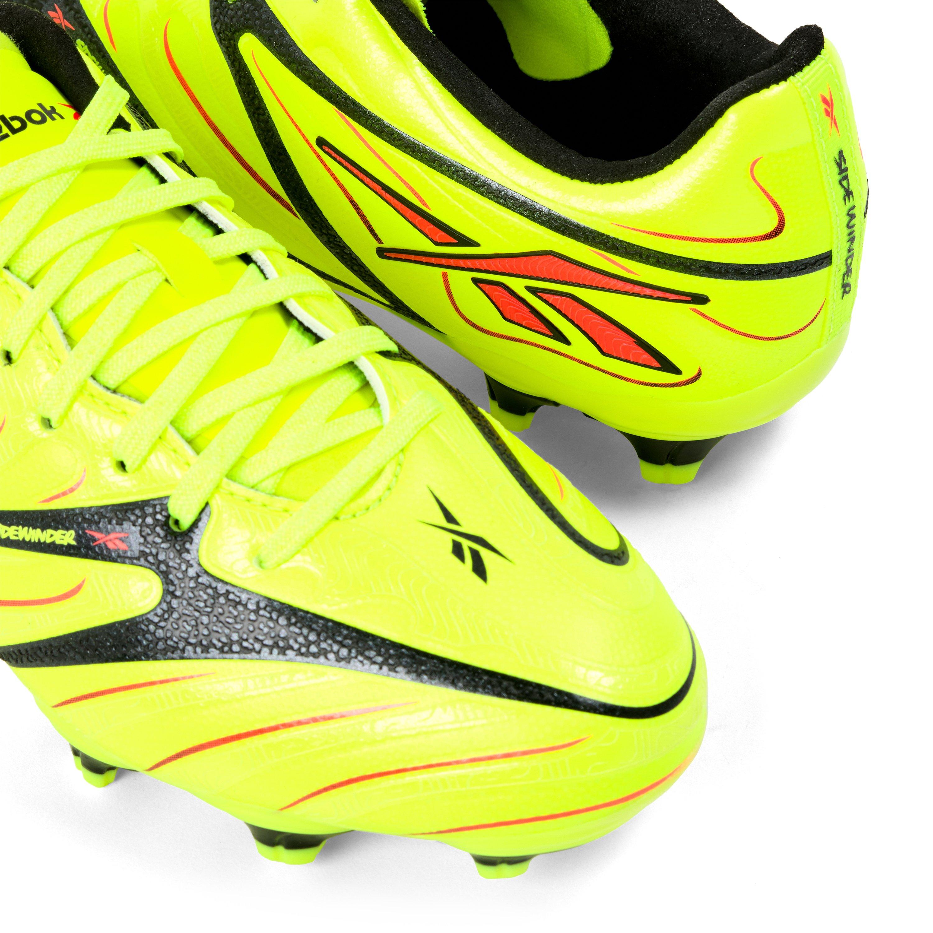 Limoen/Zwart - Reebok - Reebok SideW .3 FG Jn63 - 3