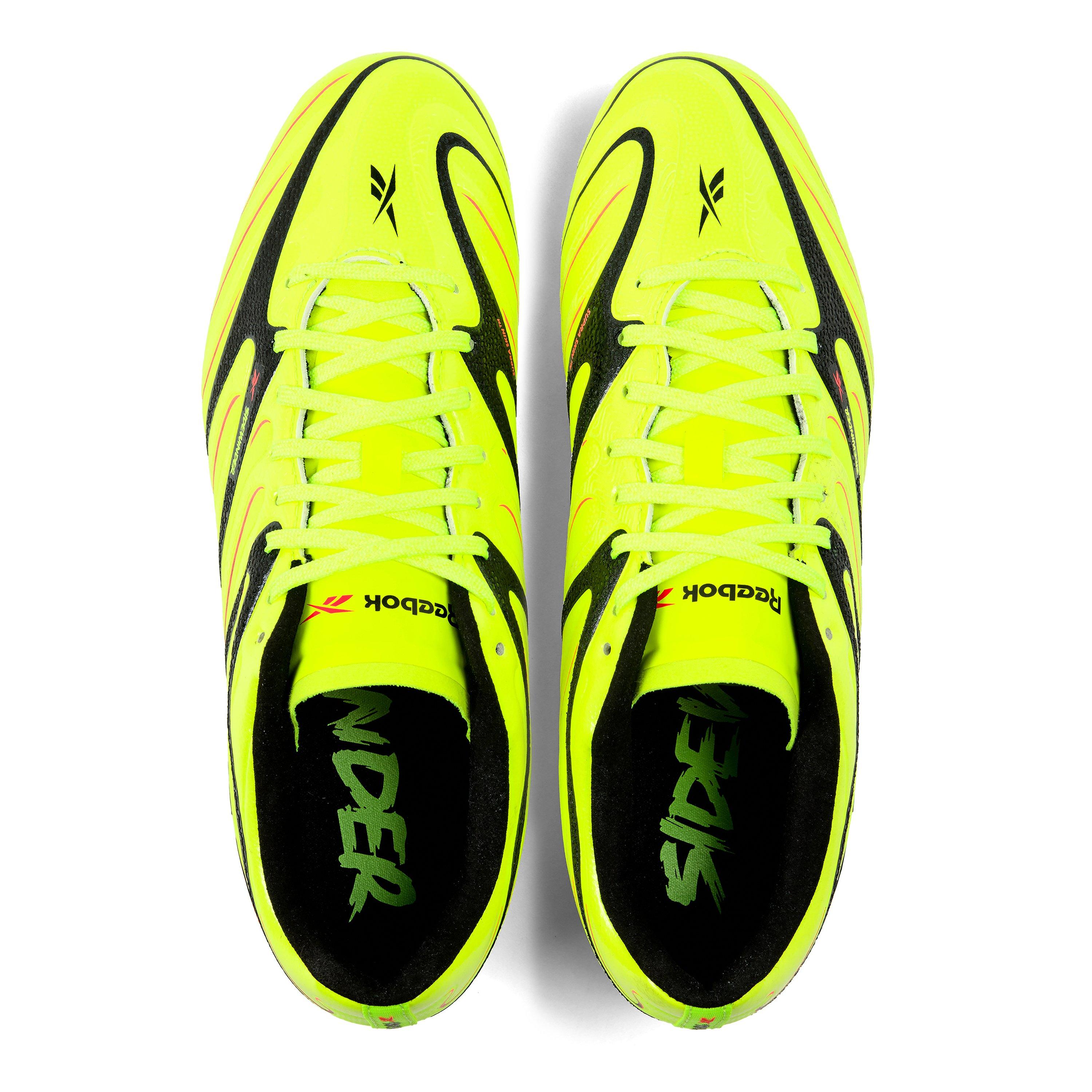 Limoen/Zwart - Reebok - Reebok SideW .3 FG Jn63 - 4
