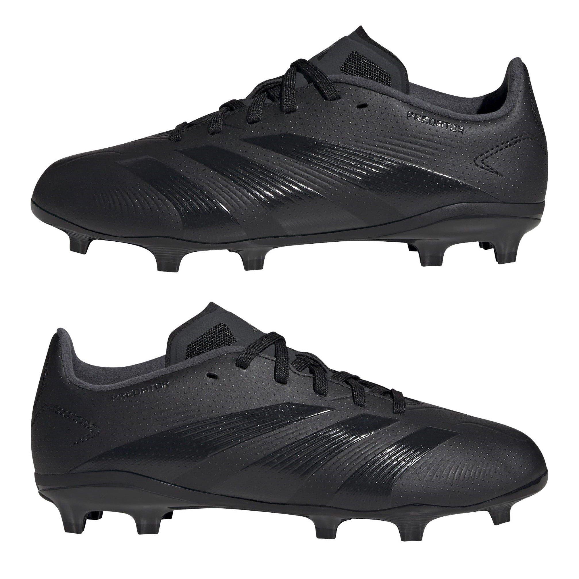 Schwarz/Grau - adidas - Predator 24 League Junior Firm Ground Boots - 9