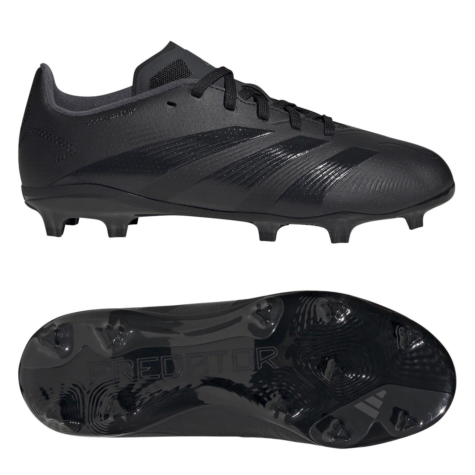 Schwarz/Grau - adidas - Predator 24 League Junior Firm Ground Boots - 10