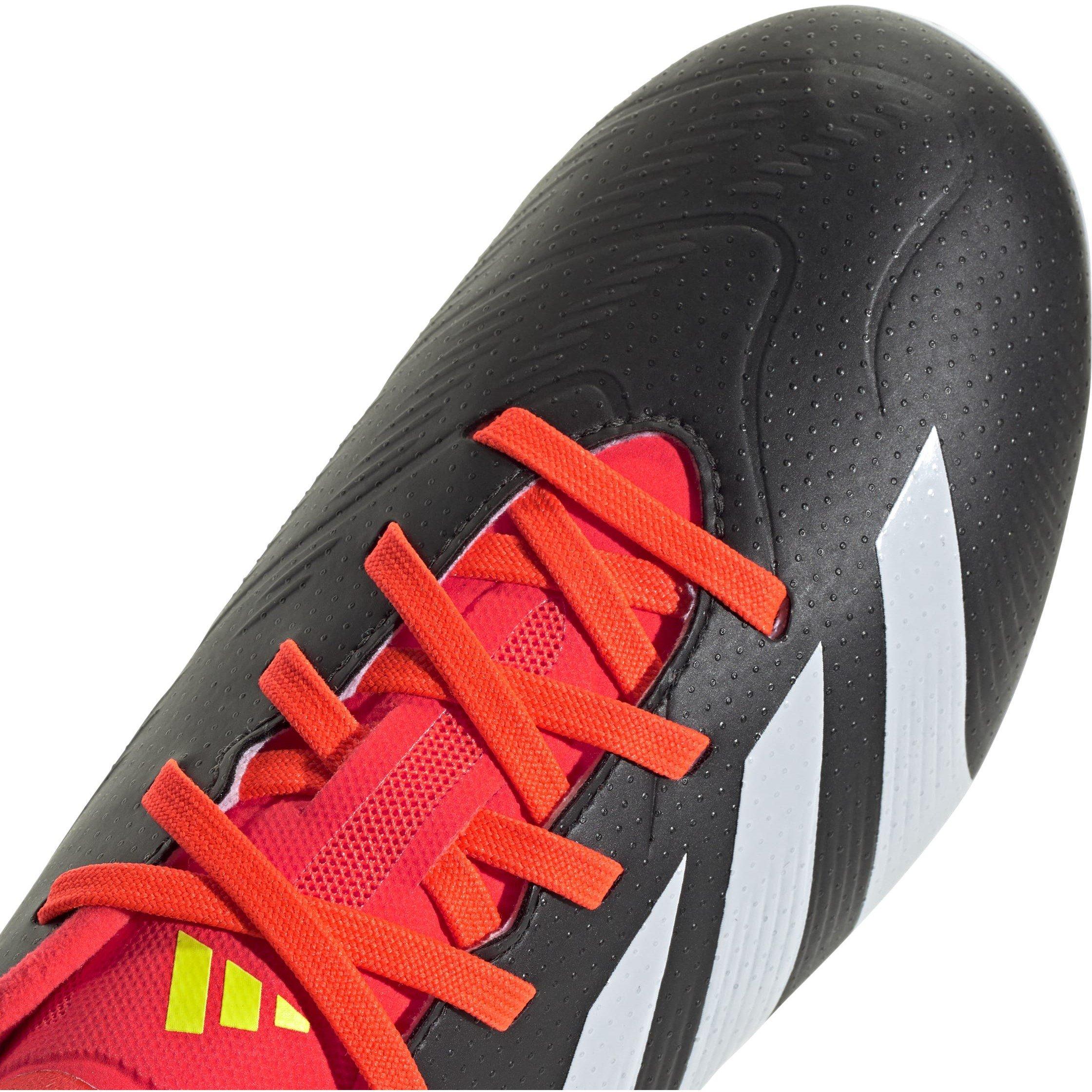 Noir/Blanc/Rouge - adidas - Predator 24 League Junior Firm Ground Boots - 7
