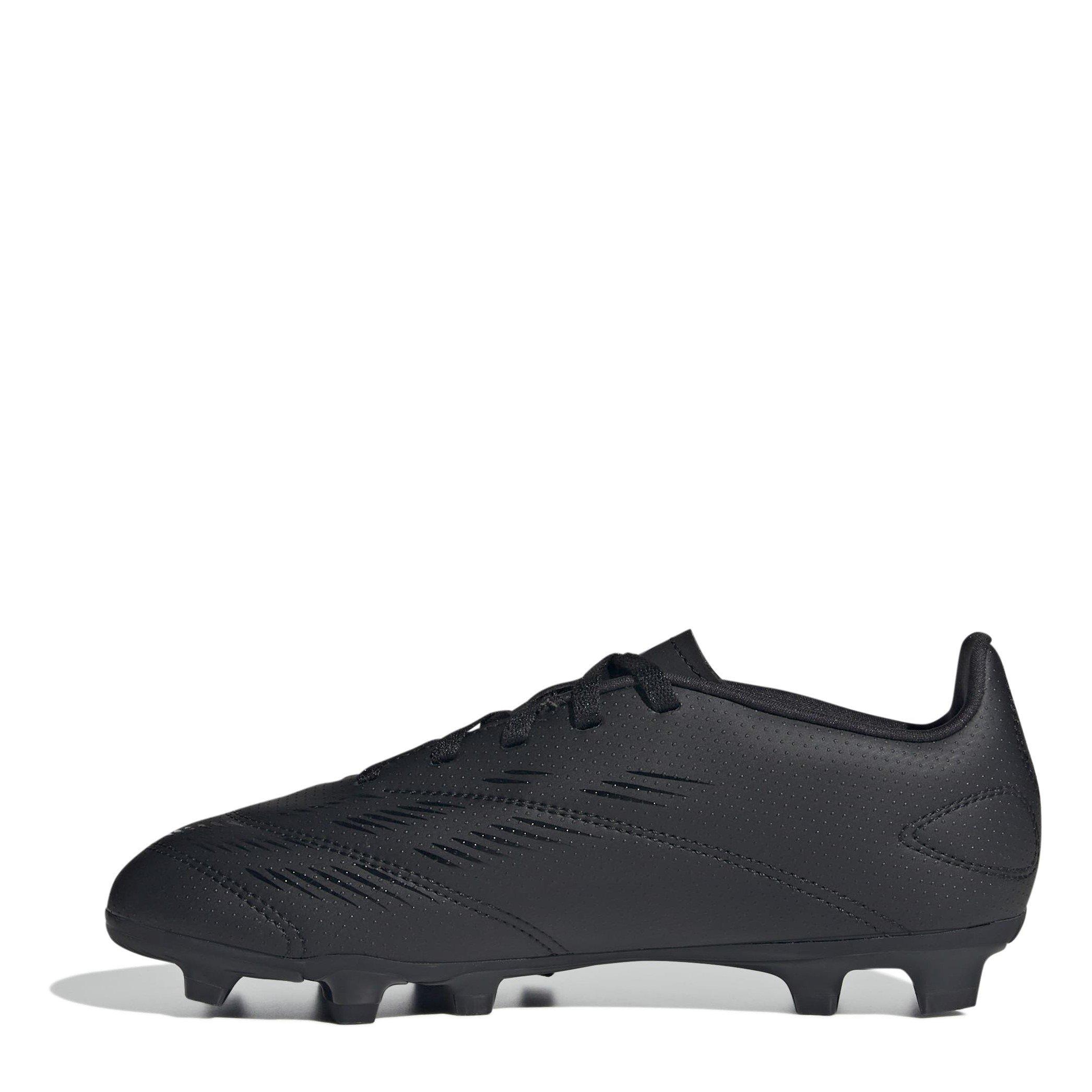 Negro/Gris - adidas - Predator 24 Club Junior Flexible Ground Football Boots - 2
