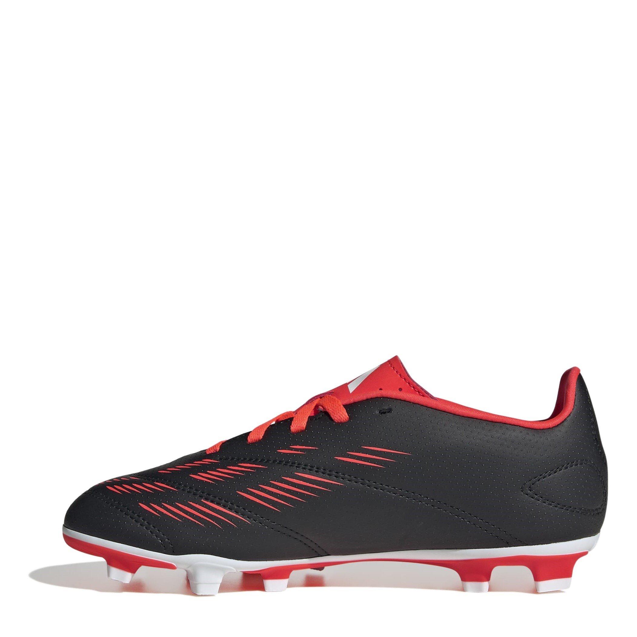 Noir/Blanc/Rouge - adidas - Predator 24 Club Junior Flexible Ground Football Boots - 2