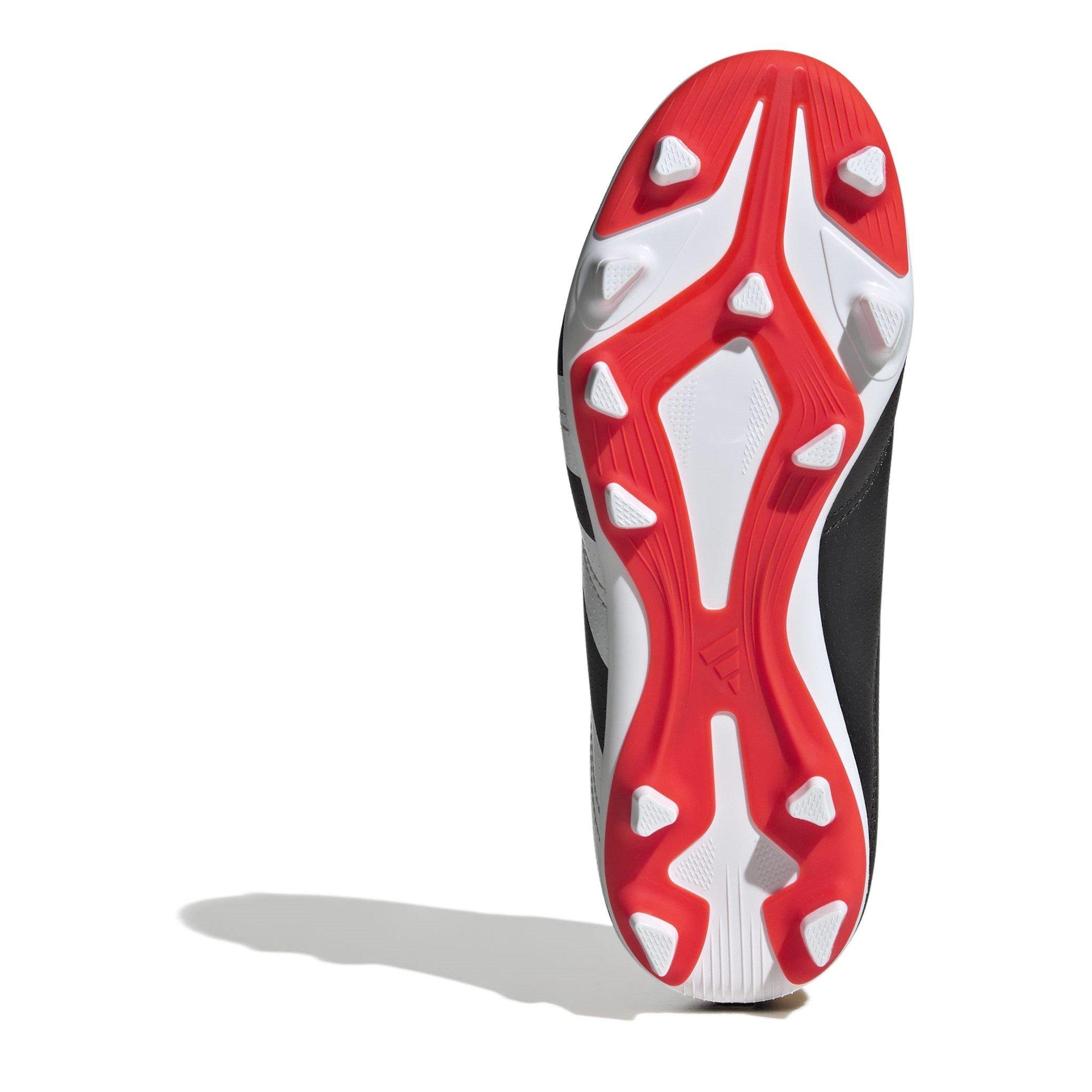 Noir/Blanc/Rouge - adidas - Predator 24 Club Junior Flexible Ground Football Boots - 6