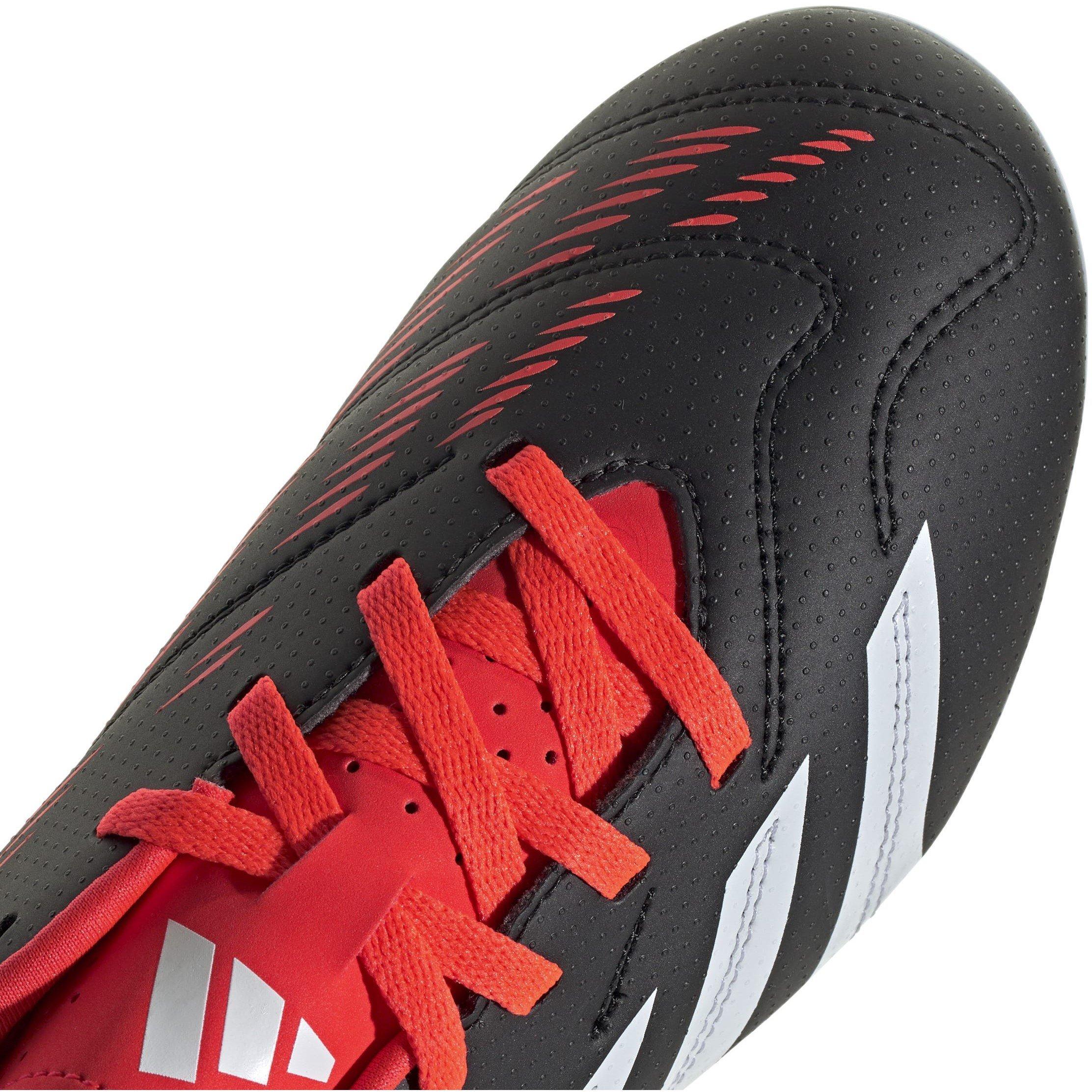 Noir/Blanc/Rouge - adidas - Predator 24 Club Junior Flexible Ground Football Boots - 7