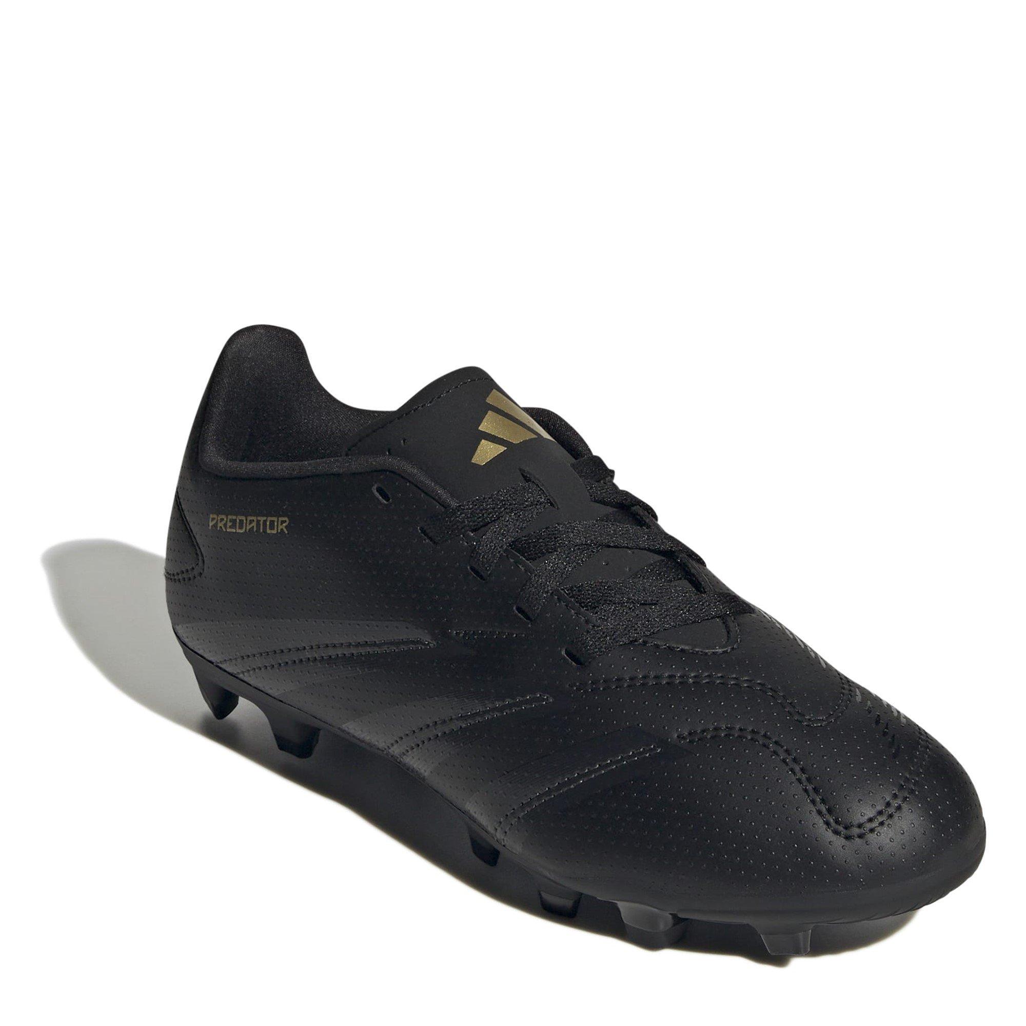 Core Black/Crbn - adidas - Predator 24 Club Junior Flexible Ground Football Boots - 3