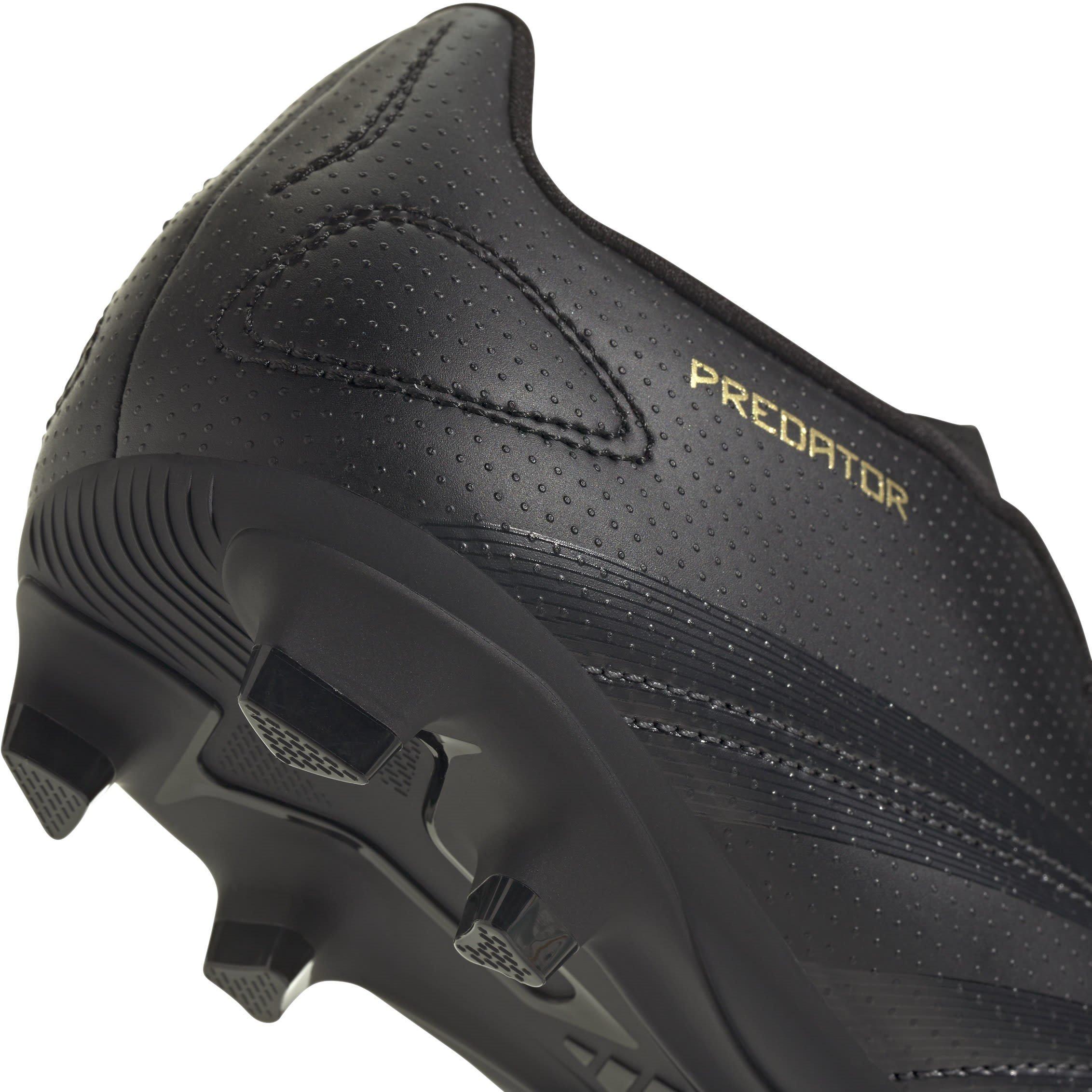 Core Black/Crbn - adidas - Predator 24 Club Junior Flexible Ground Football Boots - 7