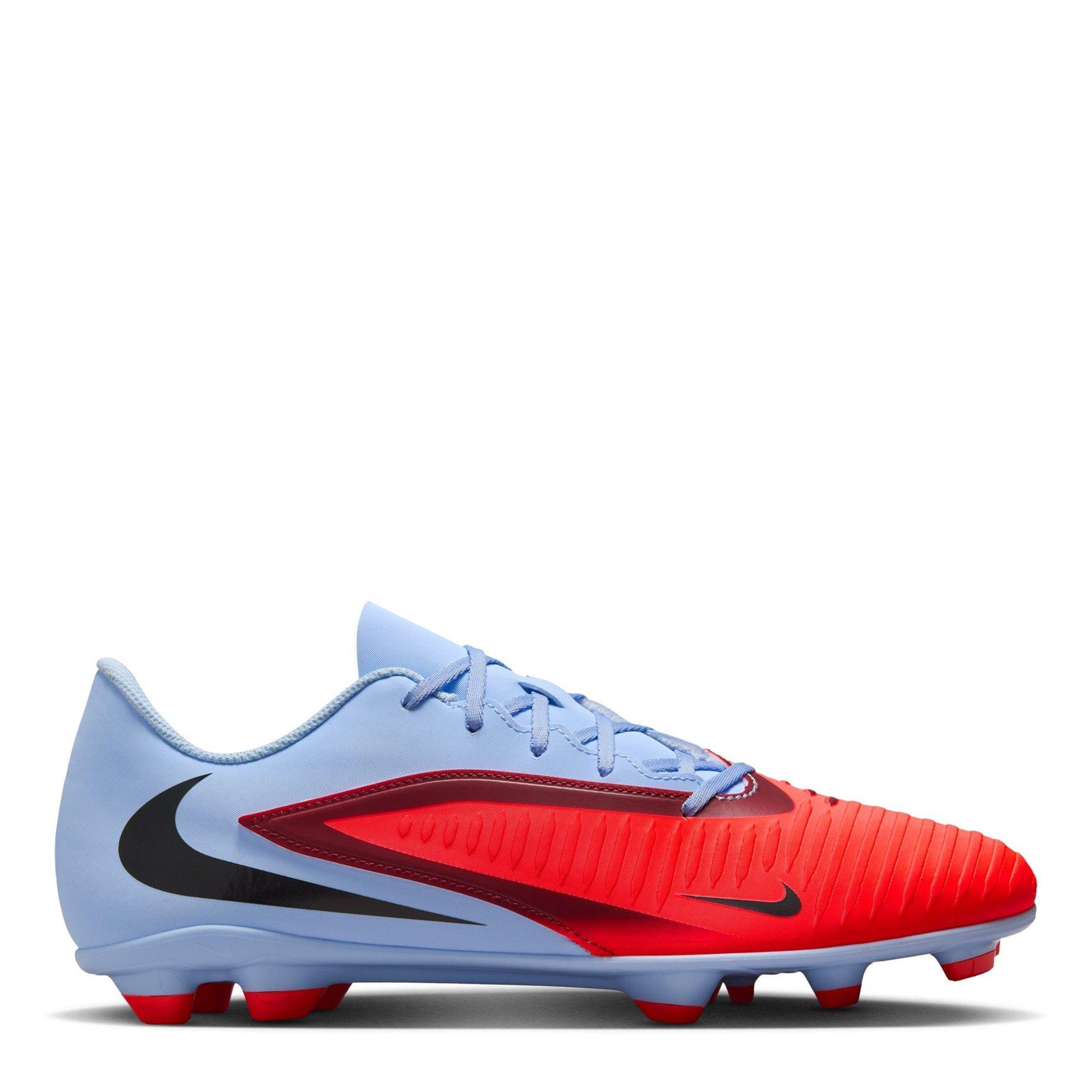 Nike  Kids Kids' Phantom 6 Low Club Firm Ground Football Boot - Royal Tint/Brig - 5.5 (38.5)