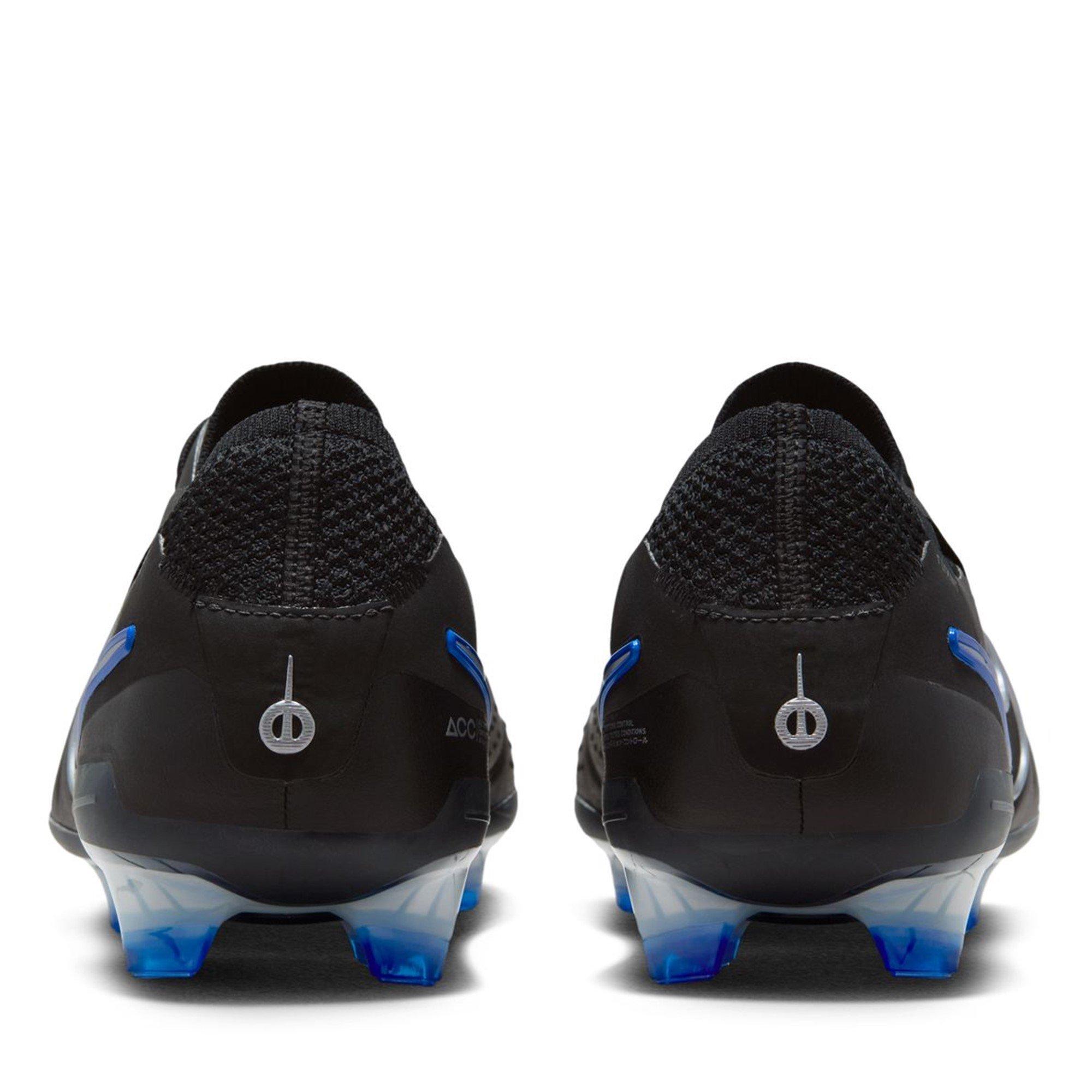 Nero/Cromo - Nike - Tiempo Legend 10 Eli Juniors Firm Ground Football Boots Juniors - 5
