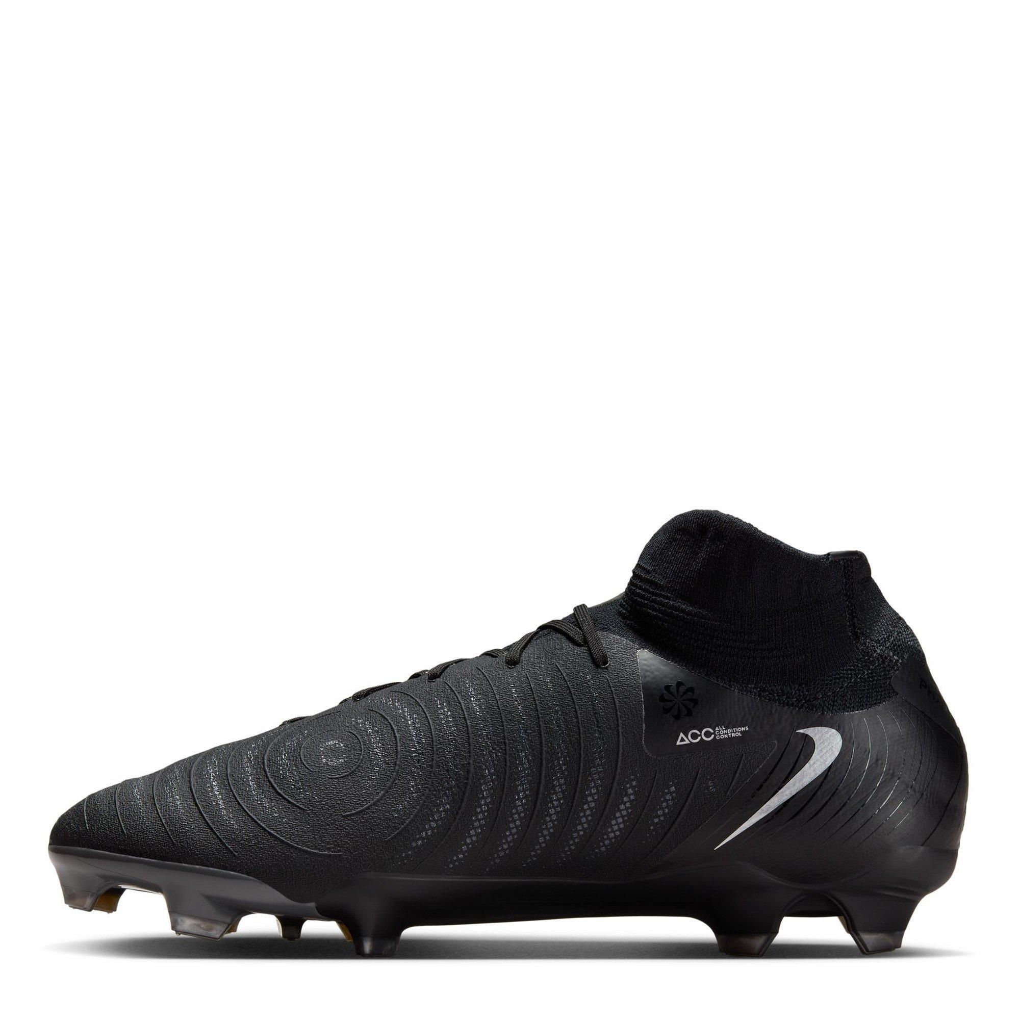 Schwarz/Schwarz - Nike - Phantom Luna II Pro Firm Ground Football Boots Juniors - 2