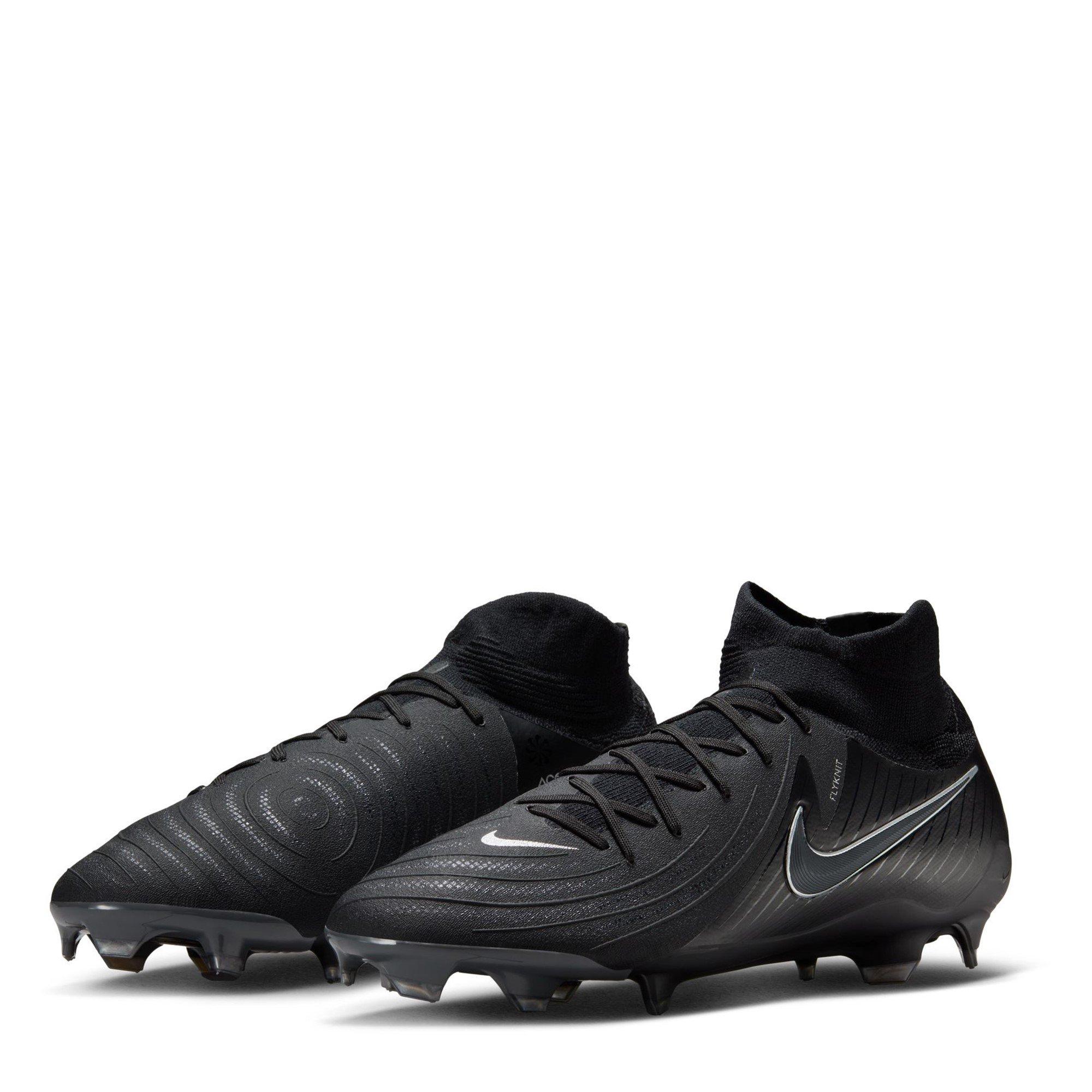 Schwarz/Schwarz - Nike - Phantom Luna II Pro Firm Ground Football Boots Juniors - 4