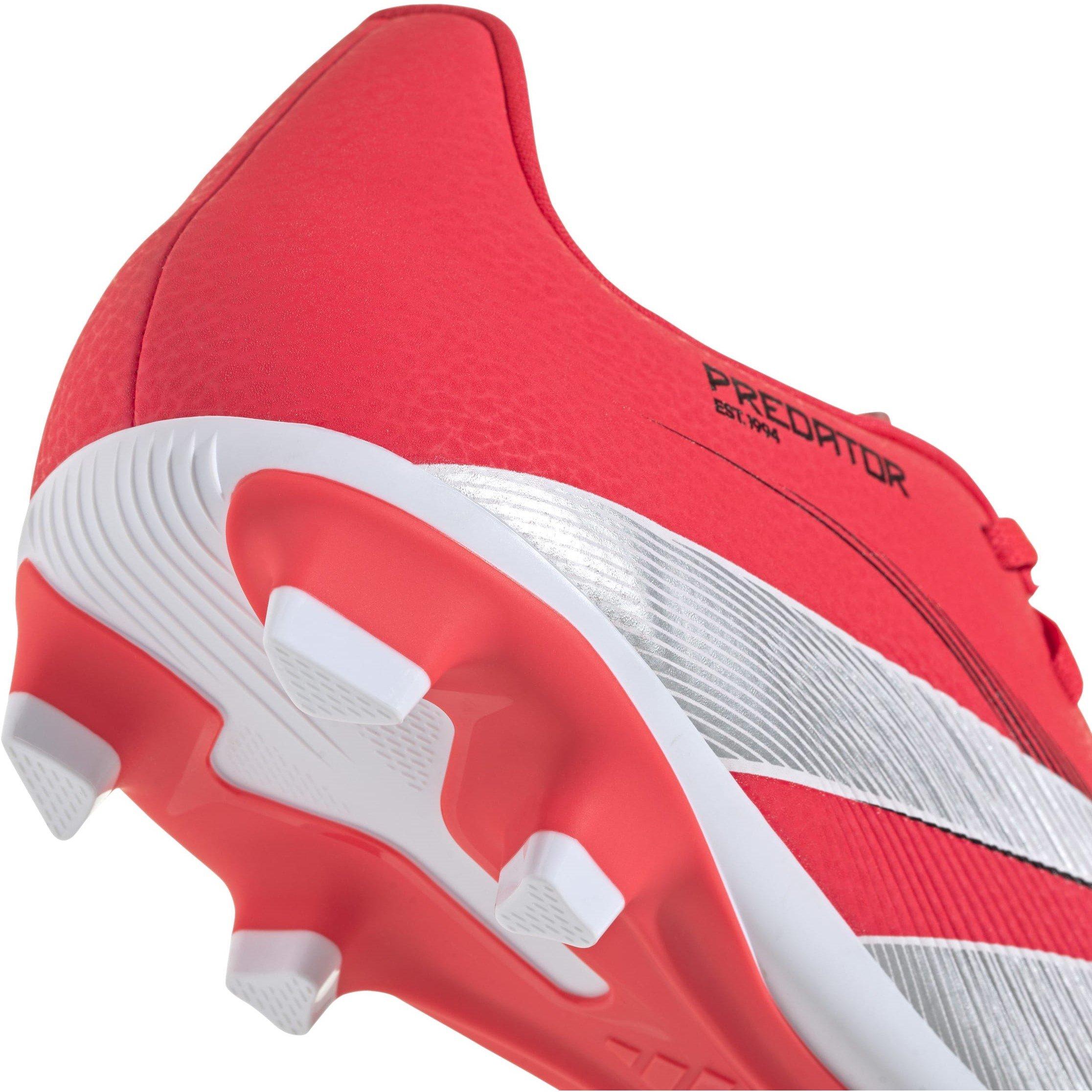 Red/White/Black - adidas - Predator Club Firm Ground Boots Juniors - 7
