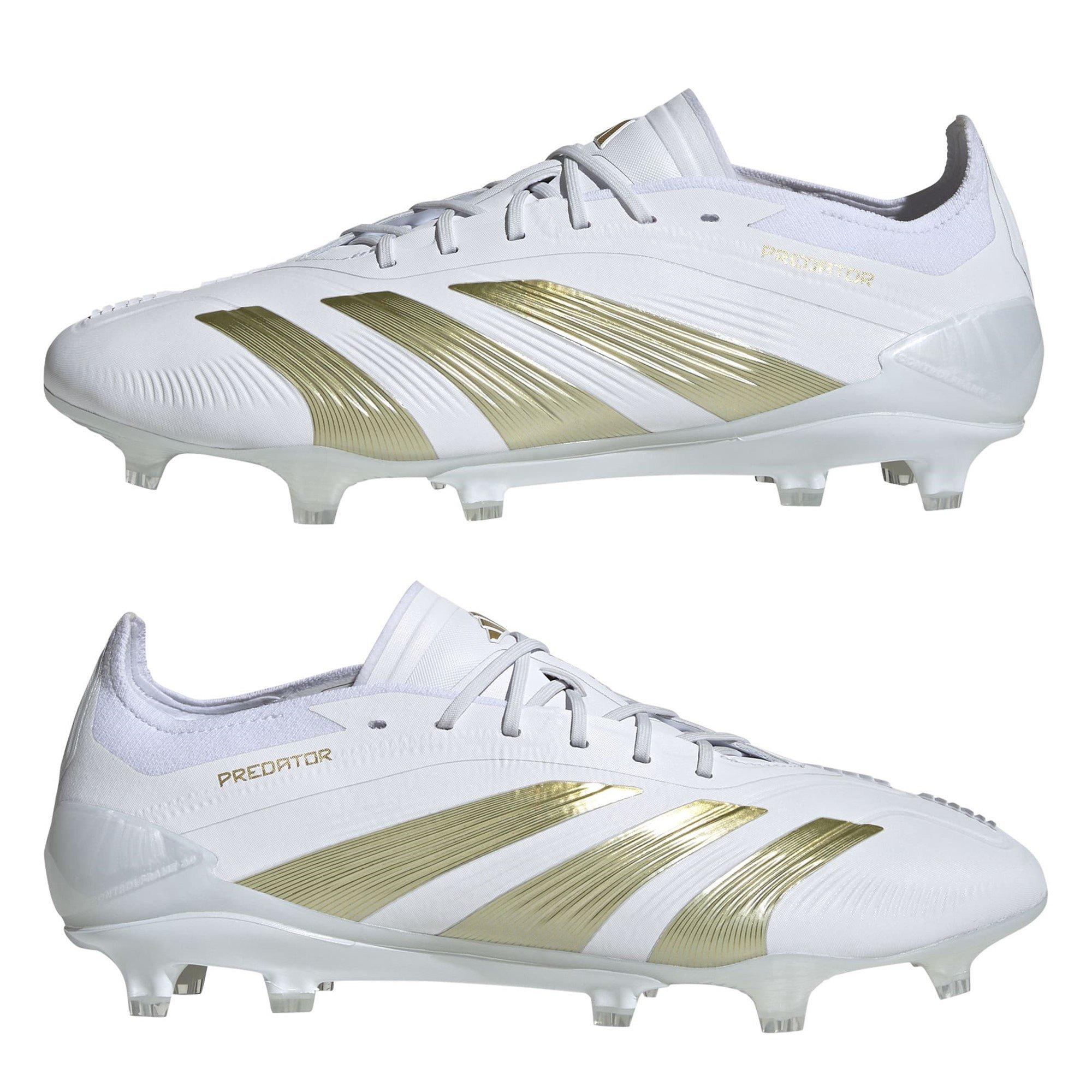 scarpe bianche - adidas - Predator Elite Juniors Firm Ground Football Boots - 9