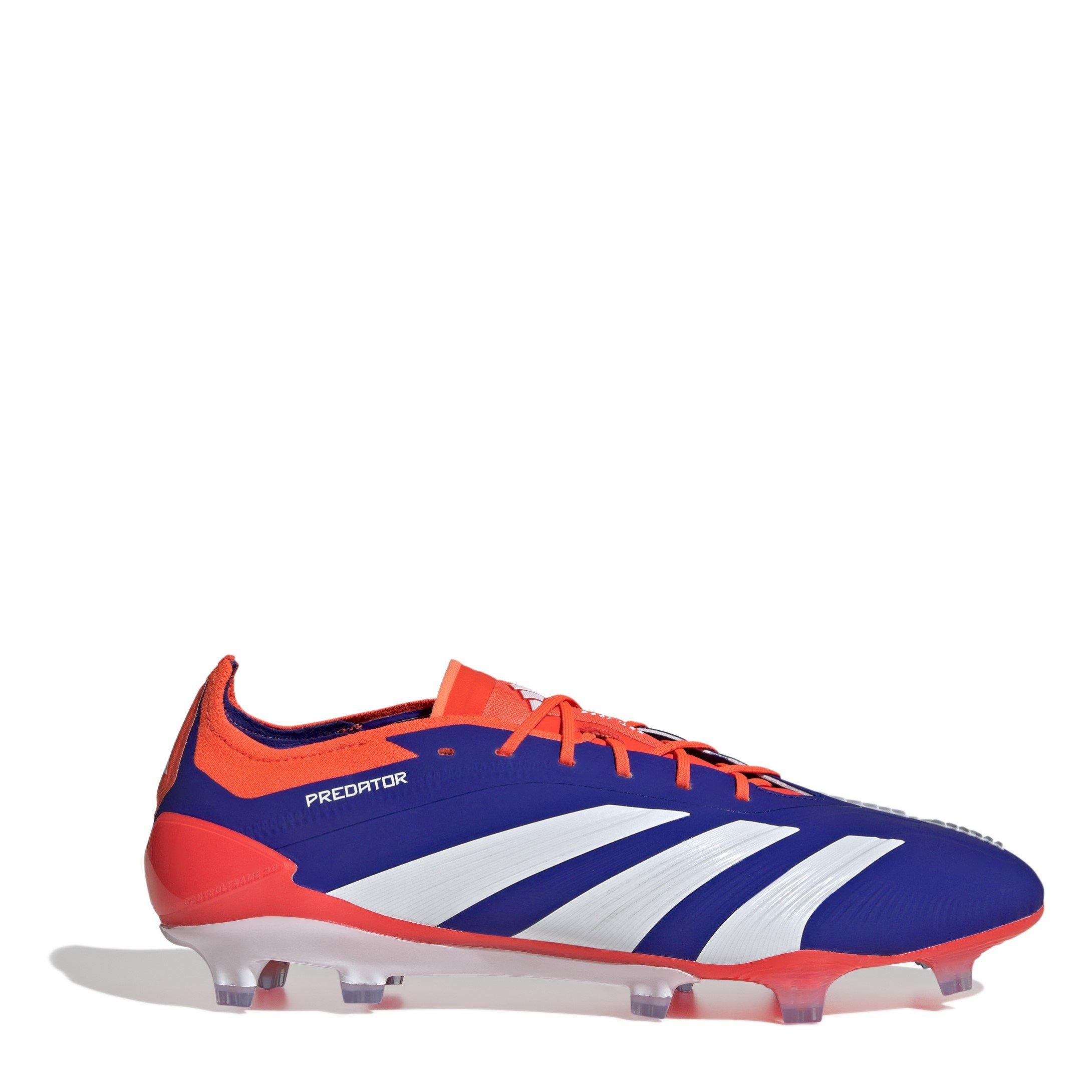 Adidas Boys Predator Elite Juniors Firm Ground Football Boots - Lucid Blue - 4.5 (37.5)