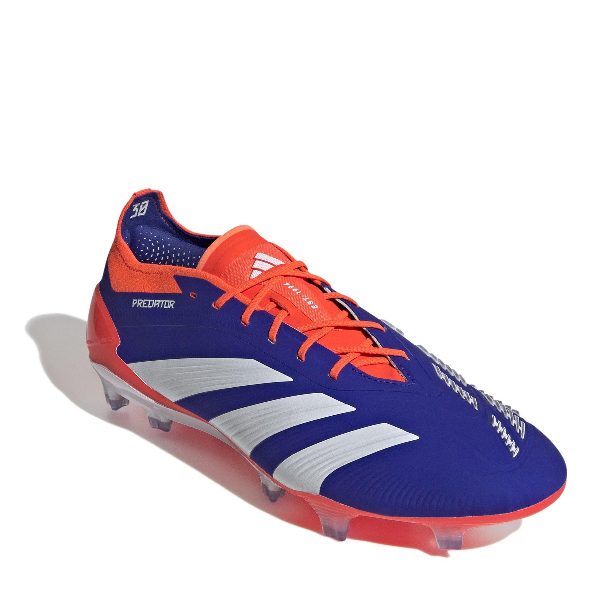 lucid blue - adidas - Predator Elite Juniors Firm Ground Football Boots - 3