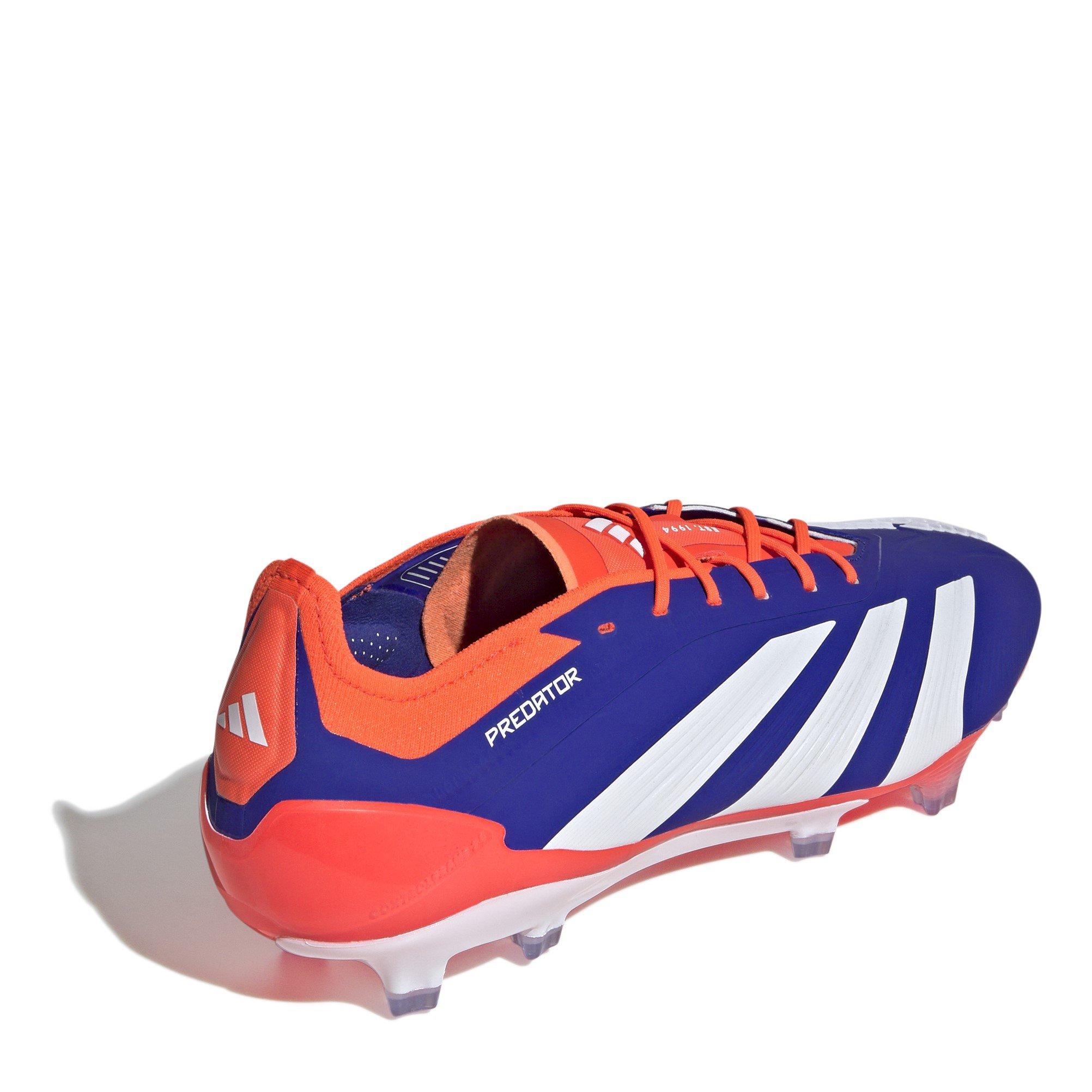 lucid blue - adidas - Predator Elite Juniors Firm Ground Football Boots - 4