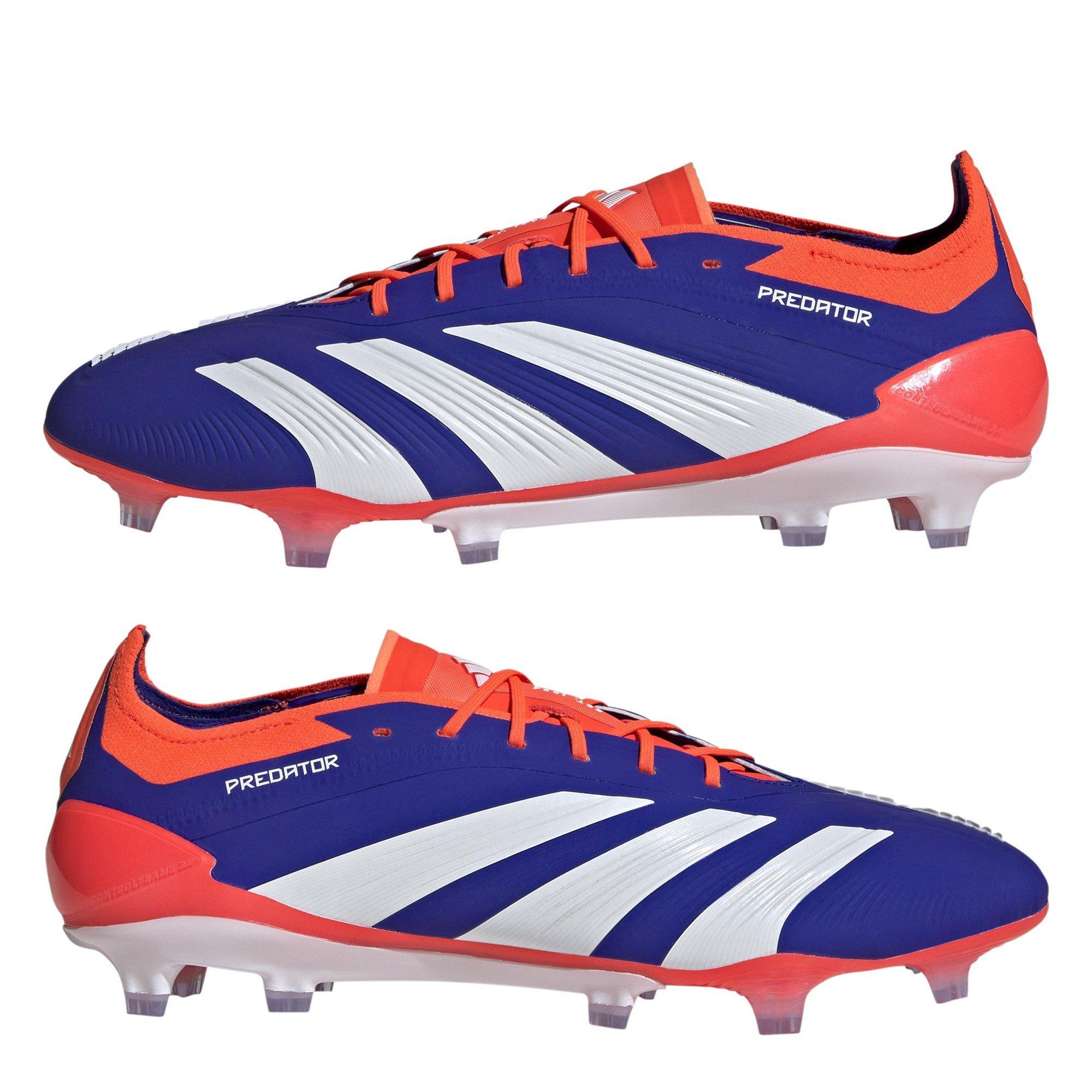 lucid blue - adidas - Predator Elite Juniors Firm Ground Football Boots - 9