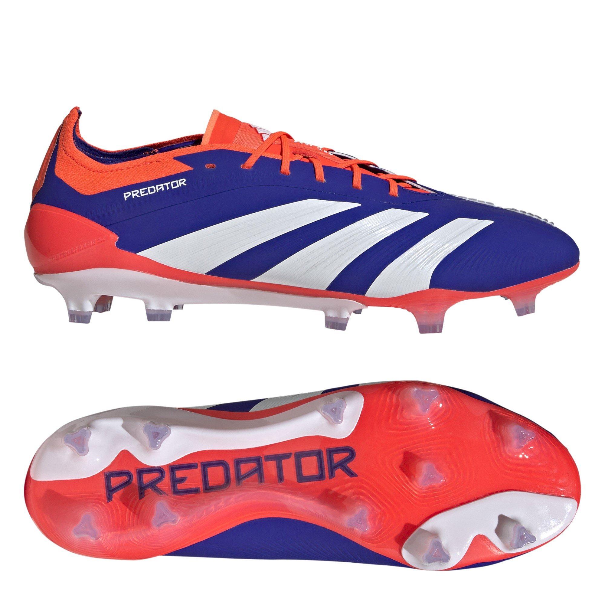 lucid blue - adidas - Predator Elite Juniors Firm Ground Football Boots - 10