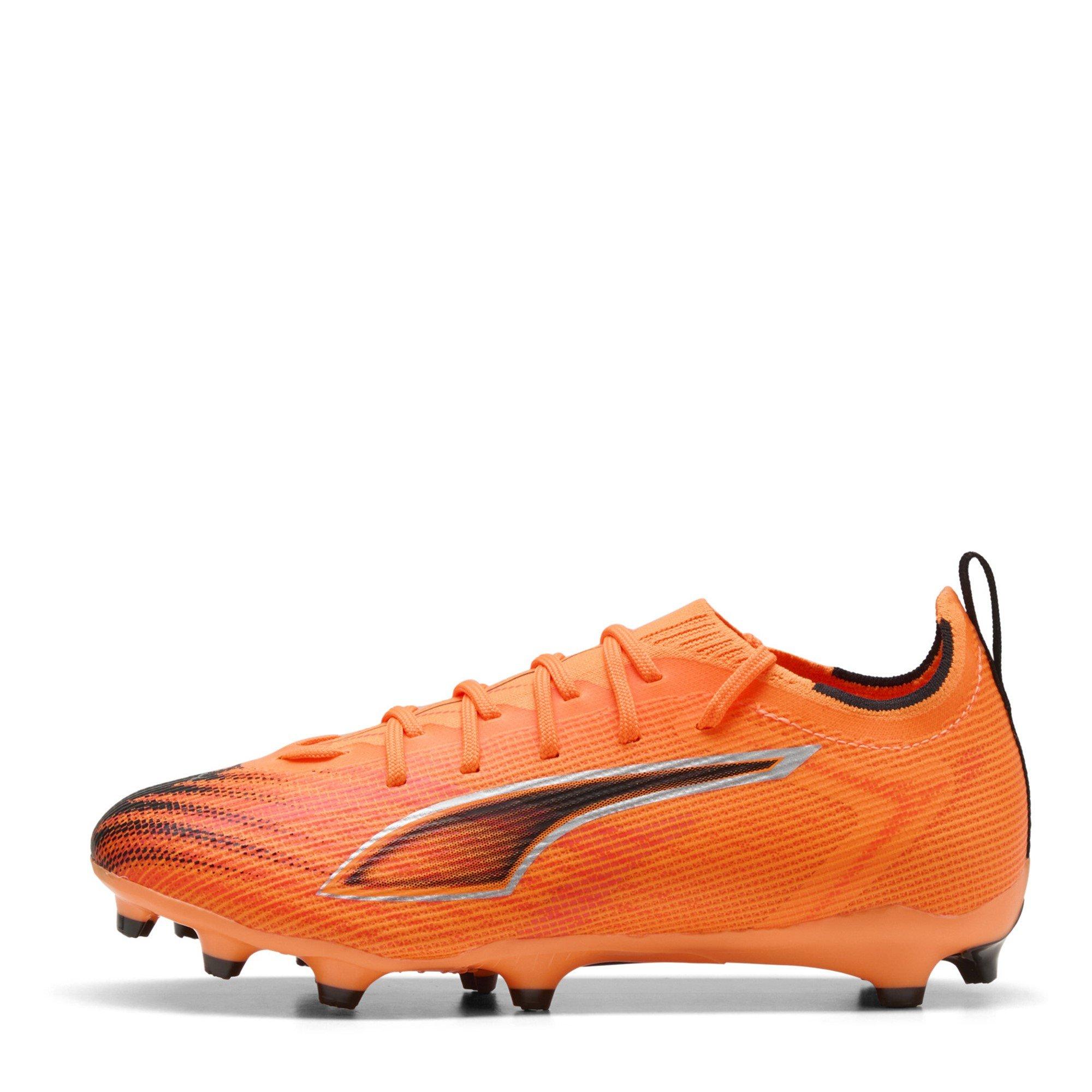 Naranja/Negro - Puma - Ultra 5 Pro Juniors Firm Ground Football Boots - 2