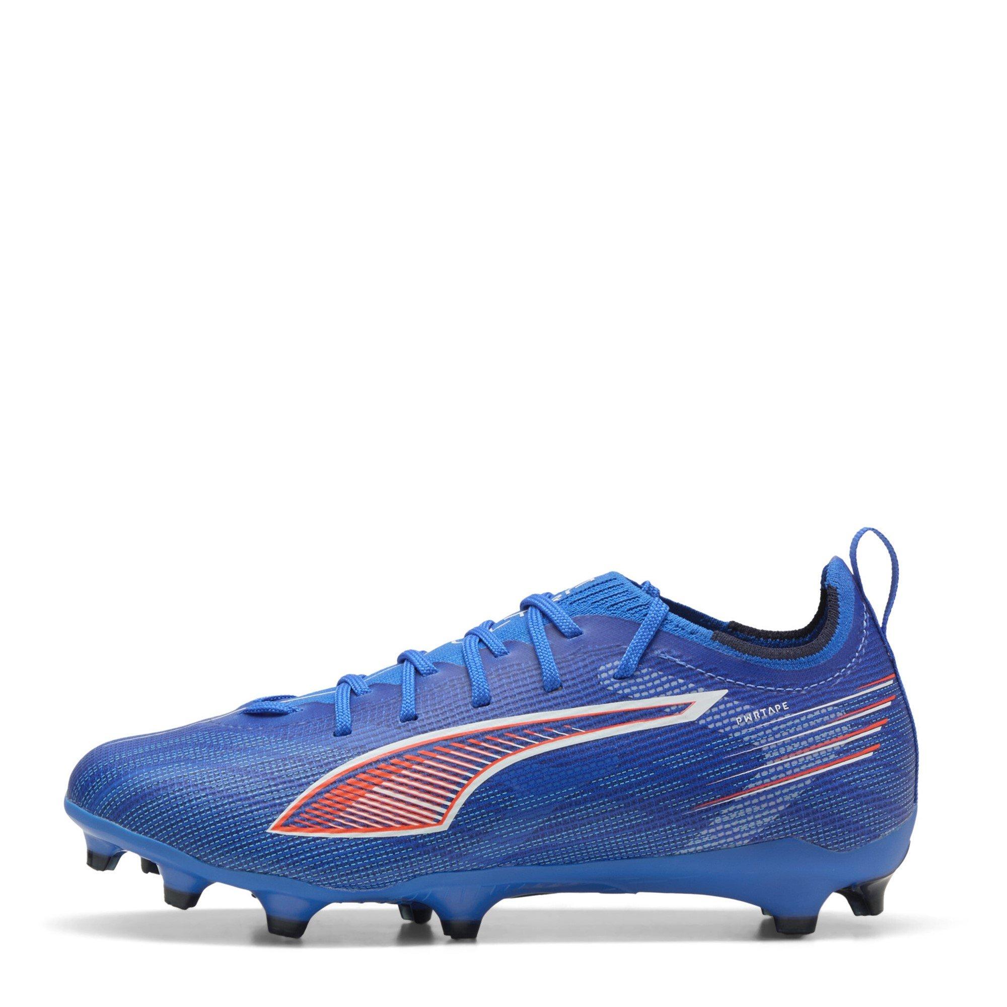 Bleu/Blanc - Puma - Ultra 5 Pro Juniors Firm Ground Football Boots - 2