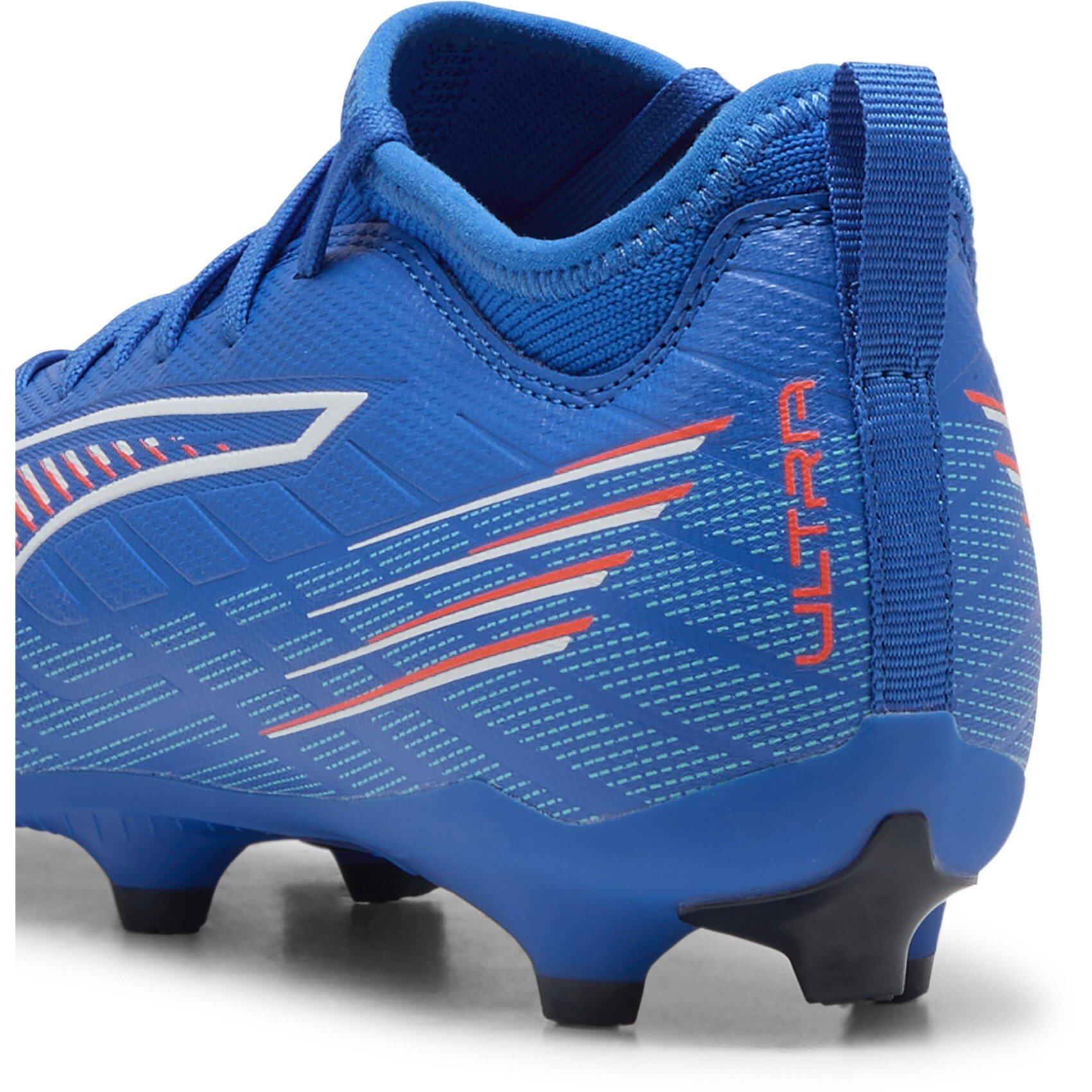 Blue/White - Puma - Ultra 5 Match Juniors Firm Ground Football Boots - 5