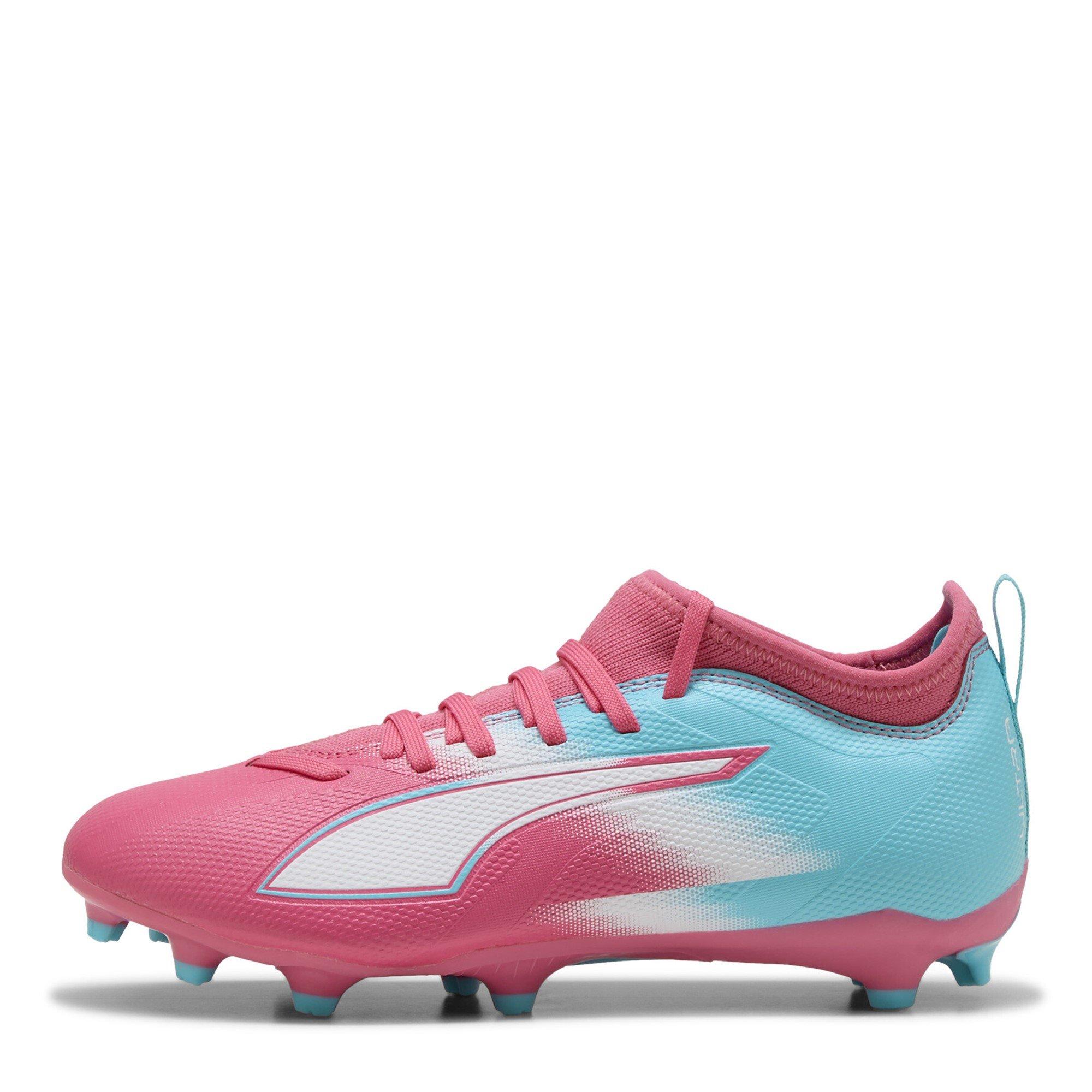 Blue/White - Puma - Ultra 5 Match Juniors Firm Ground Football Boots - 2
