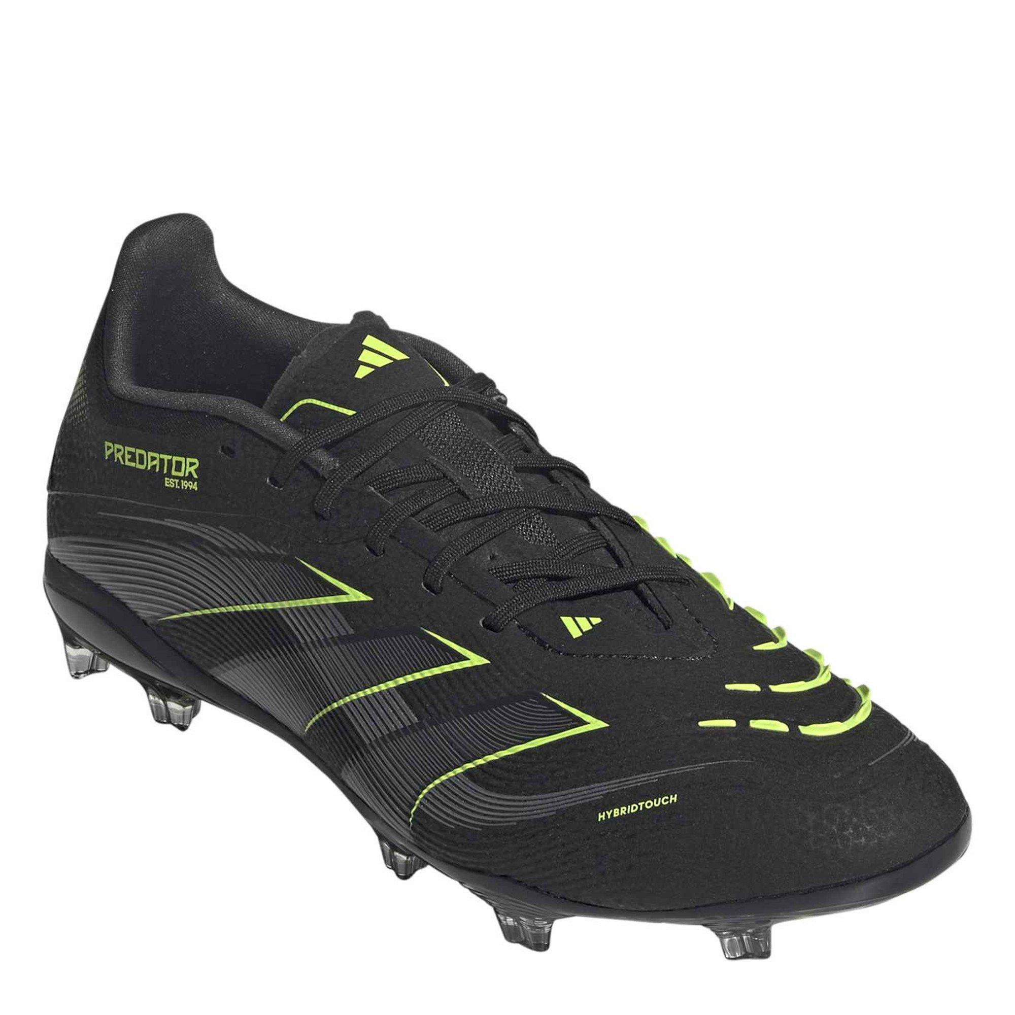 Crna jezgra / Željezo - adidas - Kids' Predator Elite Firm Ground Football Boot - 3