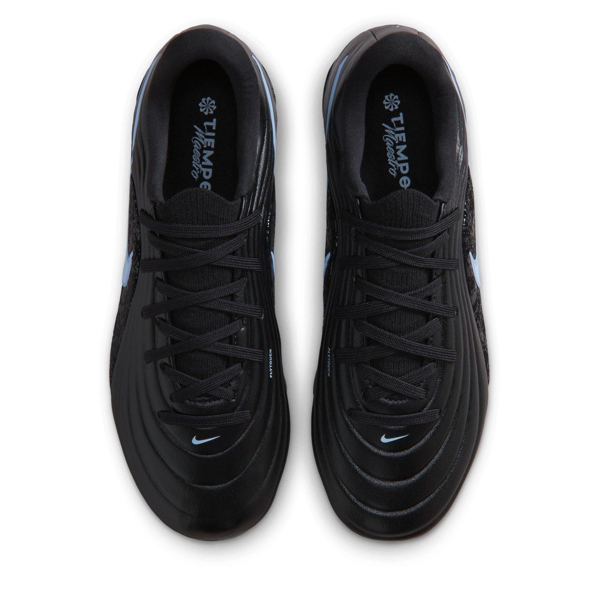 Schwarz/Blau - Nike - Kids Nike Tiempo Academy Firm Ground Football Boots - 6