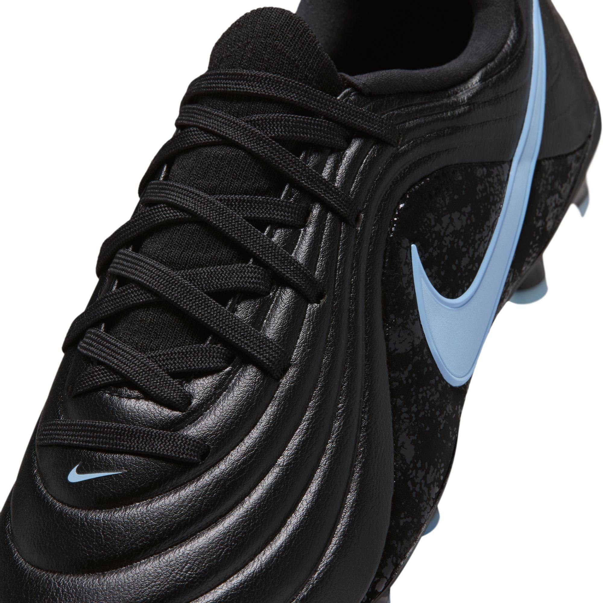 Schwarz/Blau - Nike - Kids Nike Tiempo Academy Firm Ground Football Boots - 7