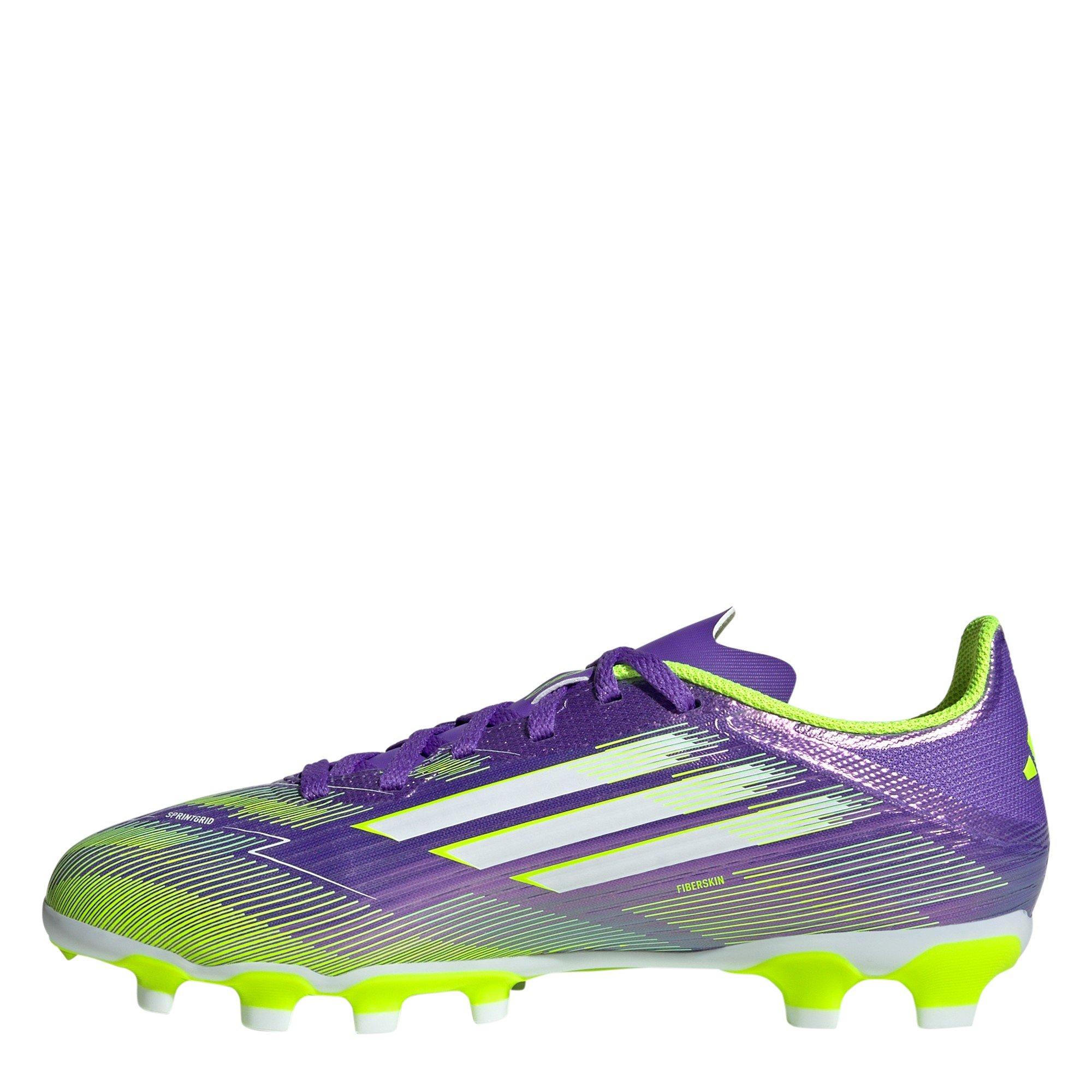 Purple/White - adidas - F50 League Juniors Multi-Ground Football Boots - 2