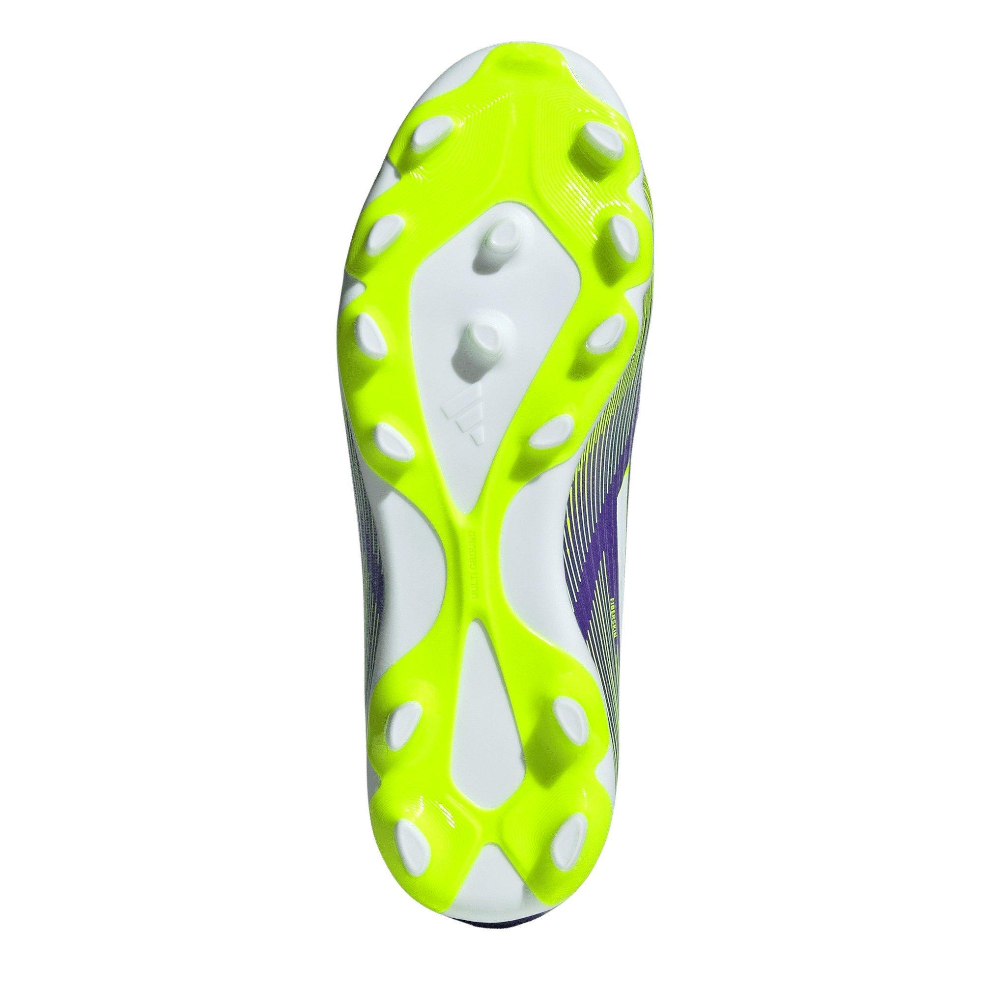 Purple/White - adidas - F50 League Juniors Multi-Ground Football Boots - 6