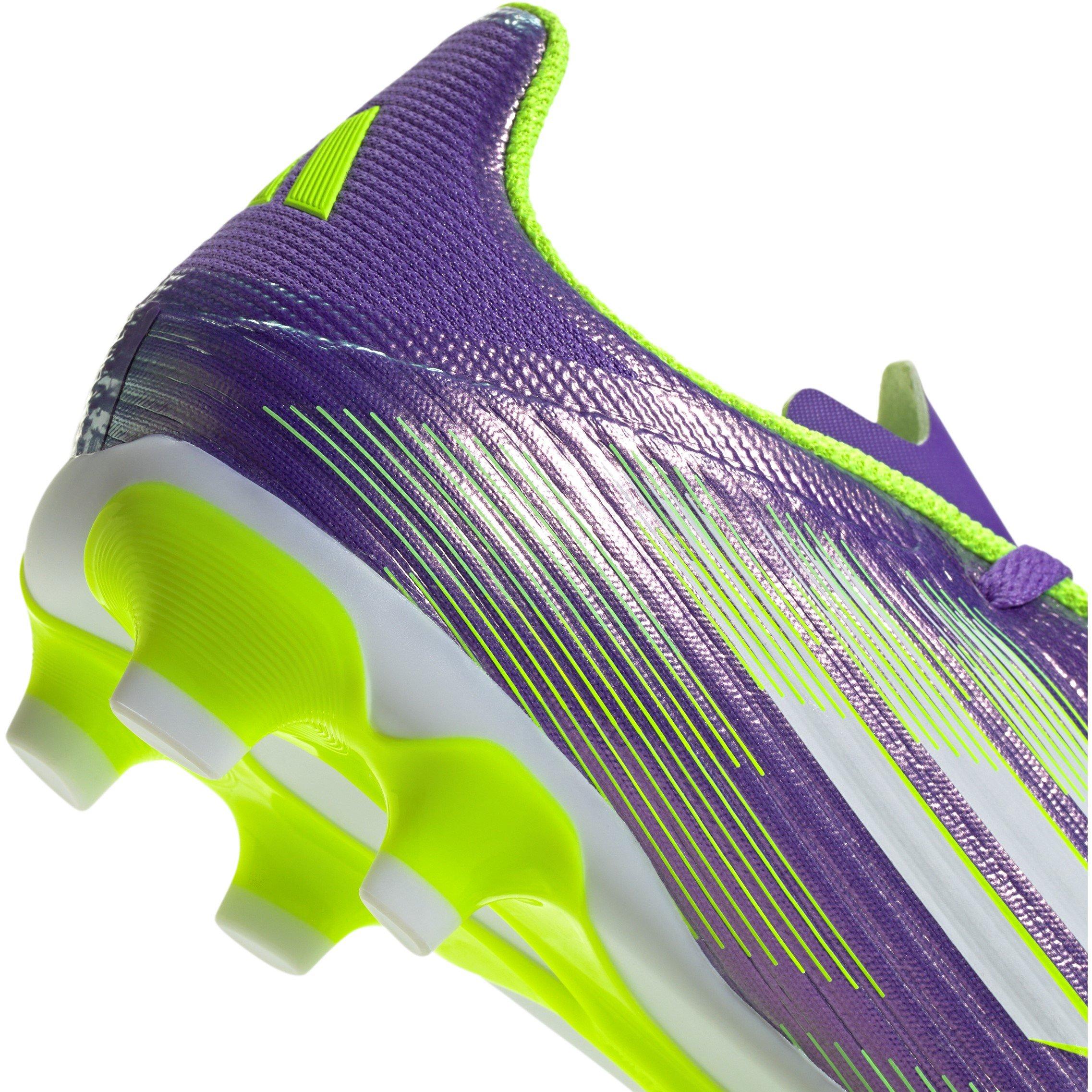 Purple/White - adidas - F50 League Juniors Multi-Ground Football Boots - 8