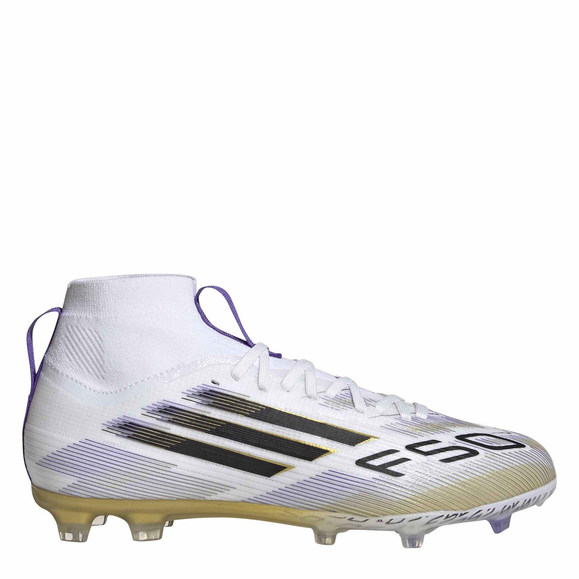 Kids' F50 Elite Mid Firm Ground Football Boot