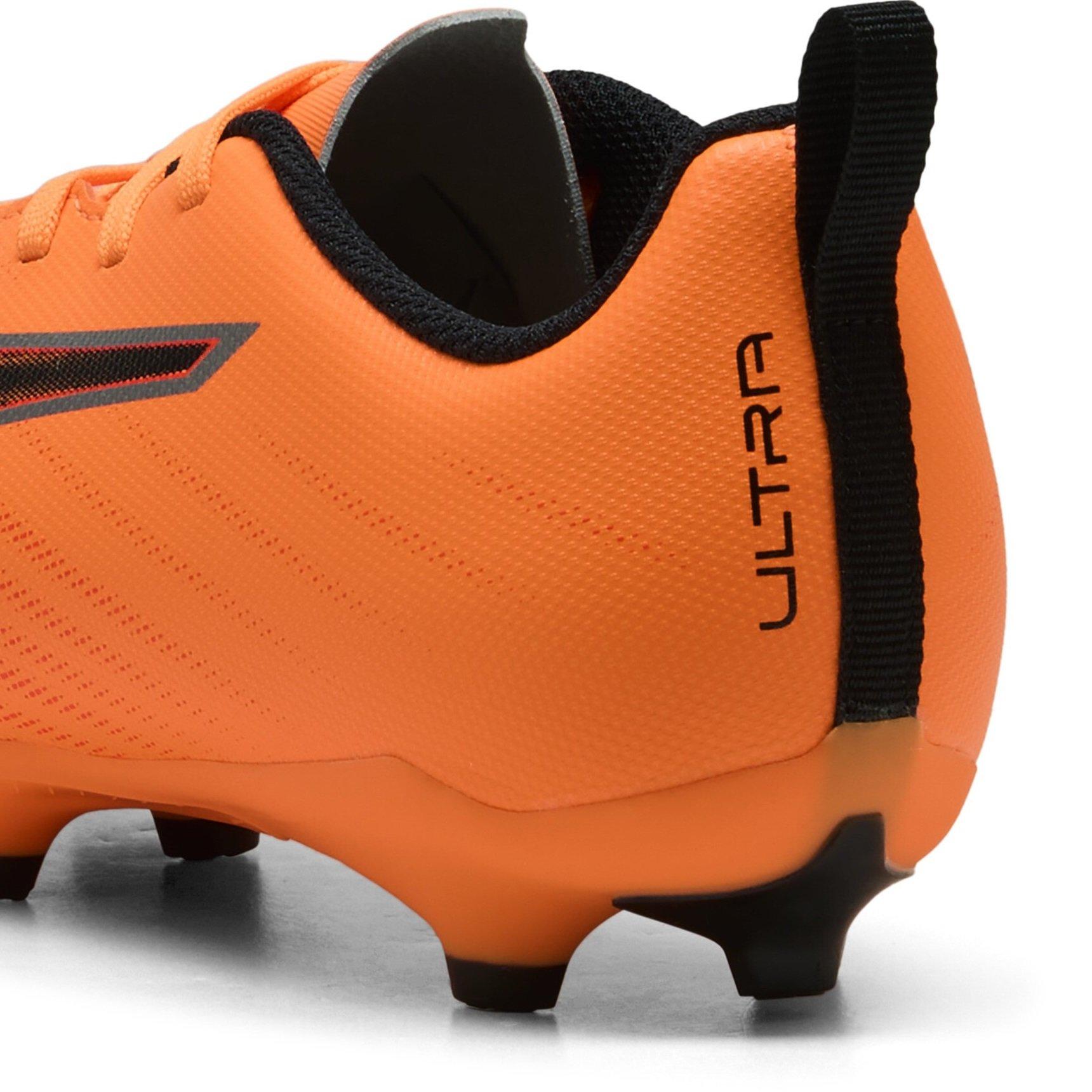 Orange/Black - Puma - Ultra 6 Match Juniors Firm Ground Football Boots - 5