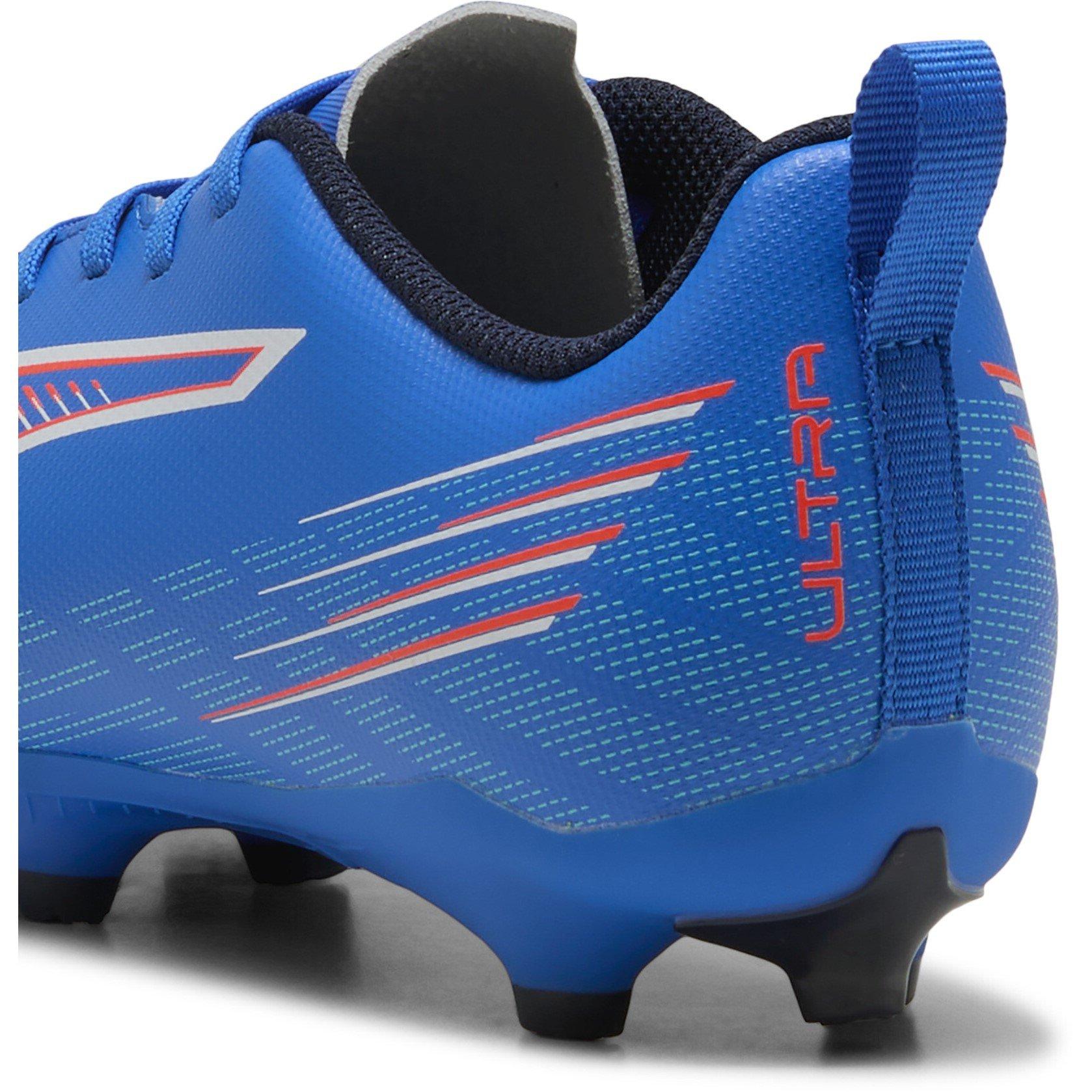 Blau/Weiß - Puma - Ultra 6 Match Juniors Firm Ground Football Boots - 5