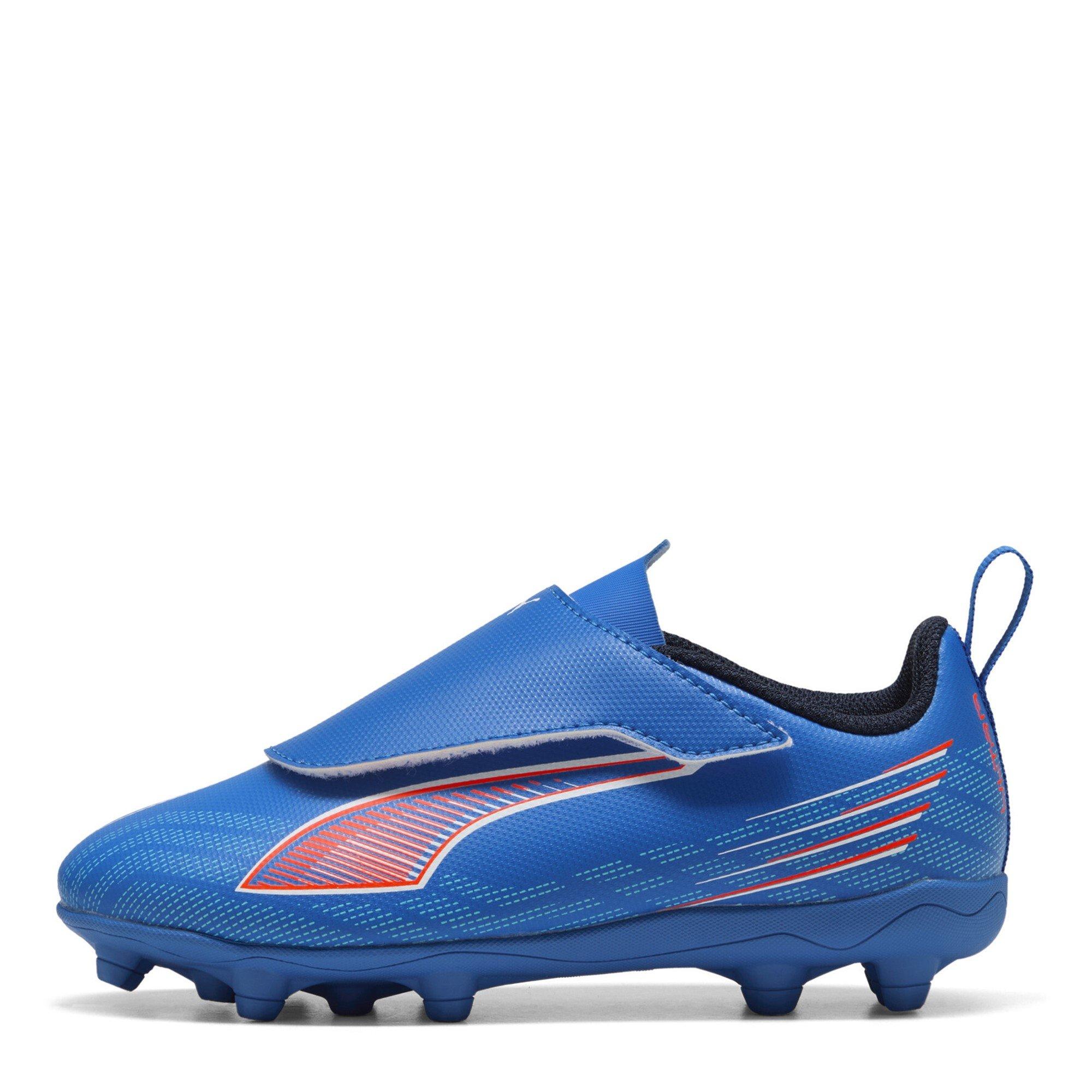 Azul/Branco - Puma - Ultra 6 Match Juniors Firm Ground Football Boots - 2