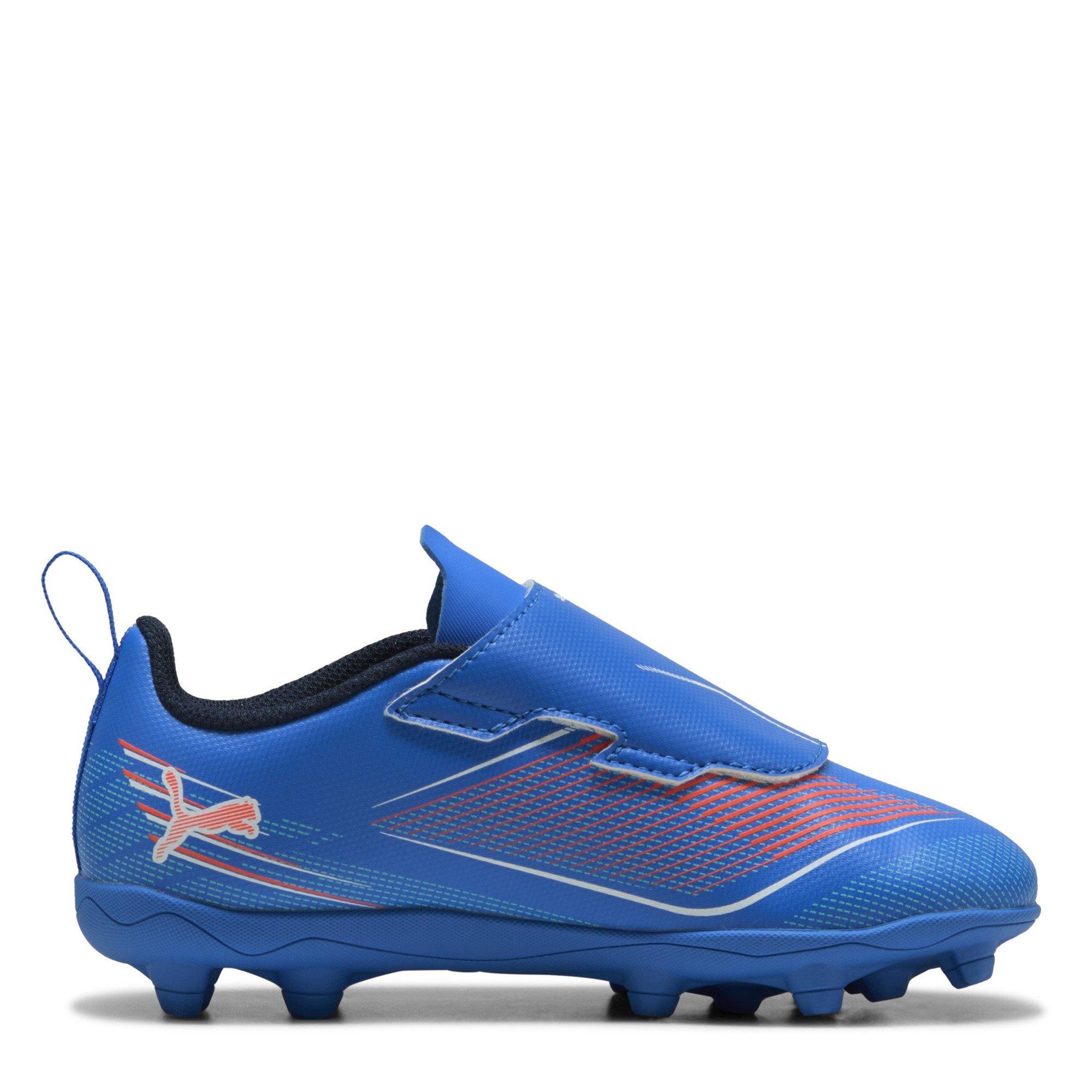 Azul/Branco - Puma - Ultra 6 Match Juniors Firm Ground Football Boots - 4