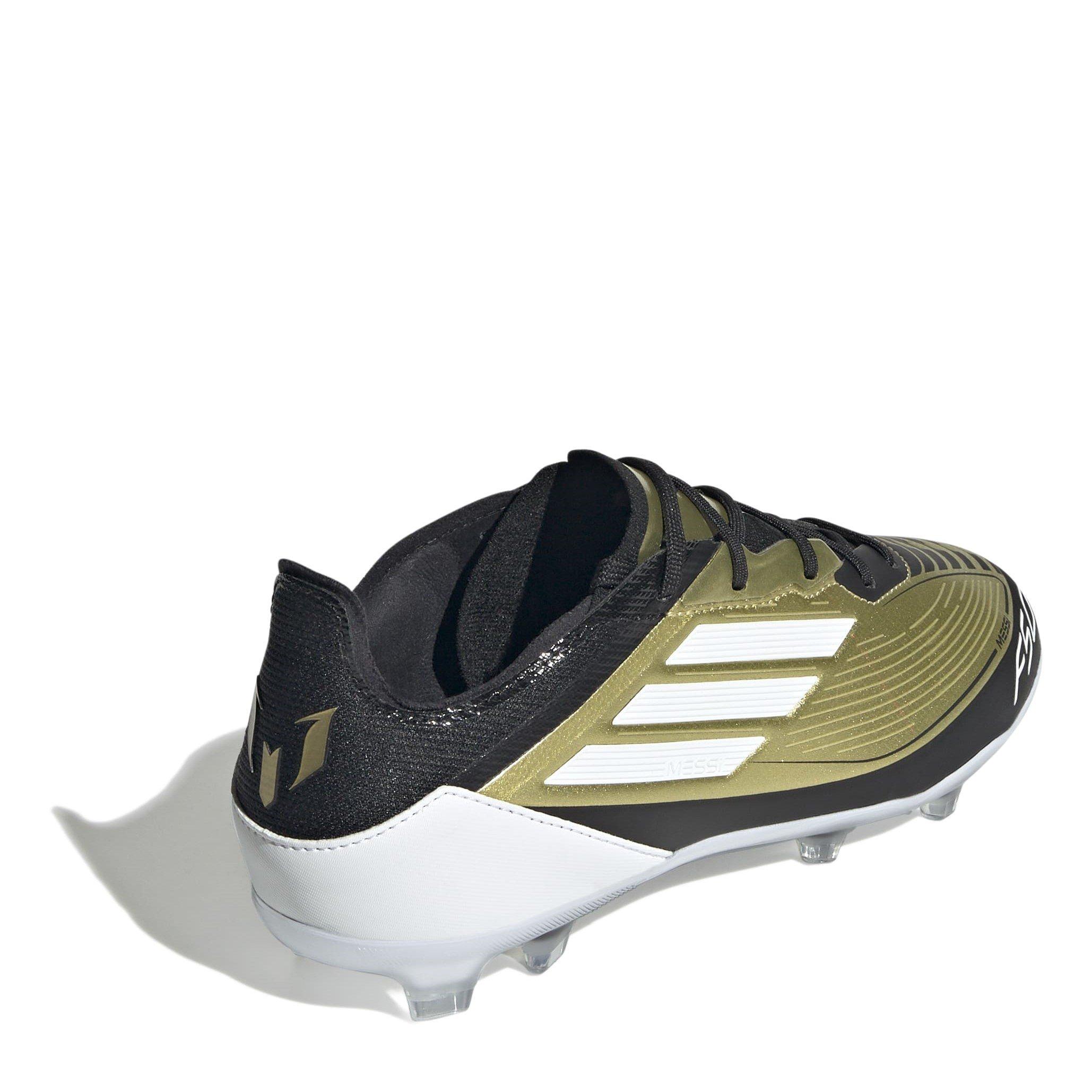 Gold/Black - adidas - F50 Elite Juniors Firm Ground Football Boots - 4