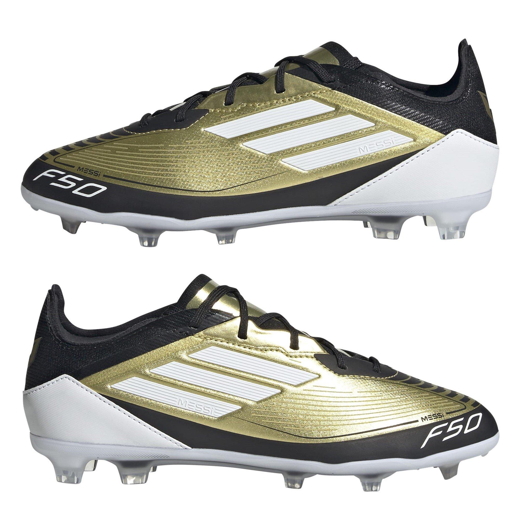 Gold/Black - adidas - F50 Elite Juniors Firm Ground Football Boots - 9