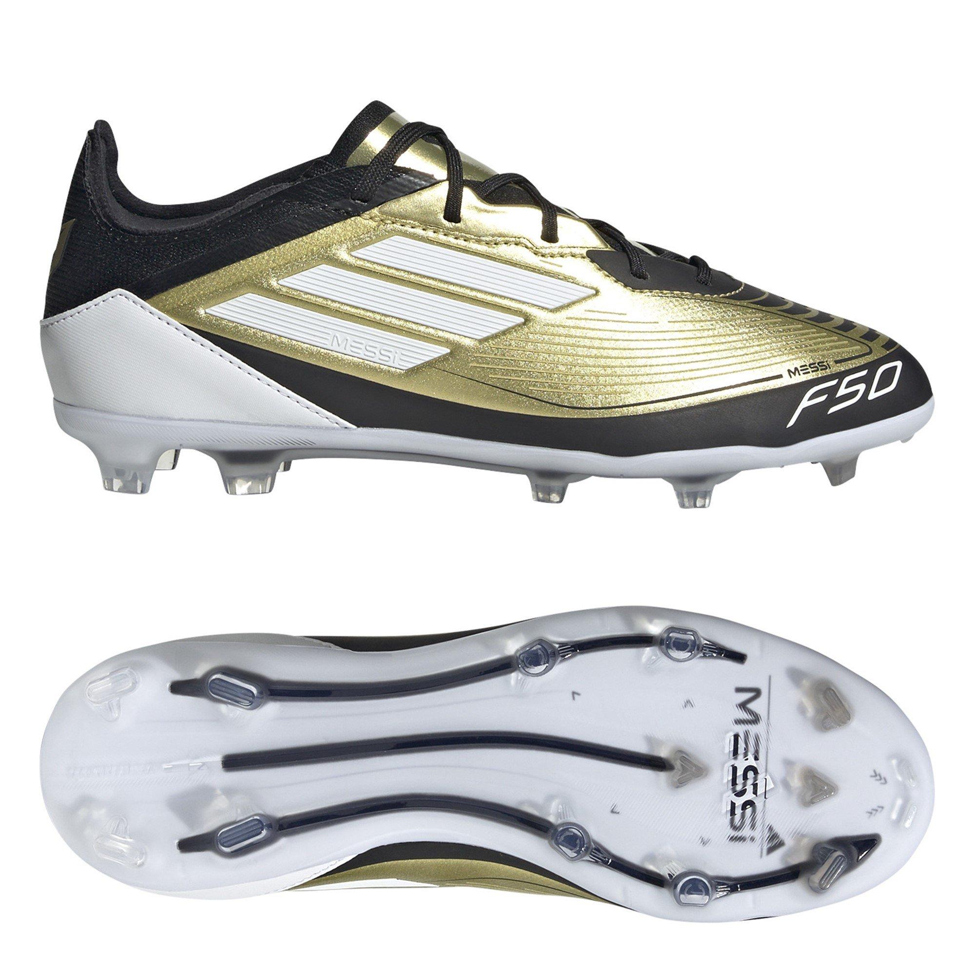 Gold/Black - adidas - F50 Elite Juniors Firm Ground Football Boots - 10