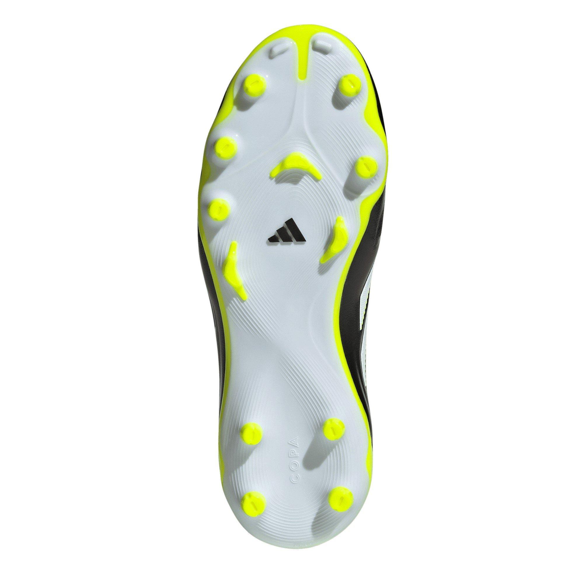 Black/Lemon - adidas - Copa Pure 3 Elite Juniors Firm Ground Football Boots - 6