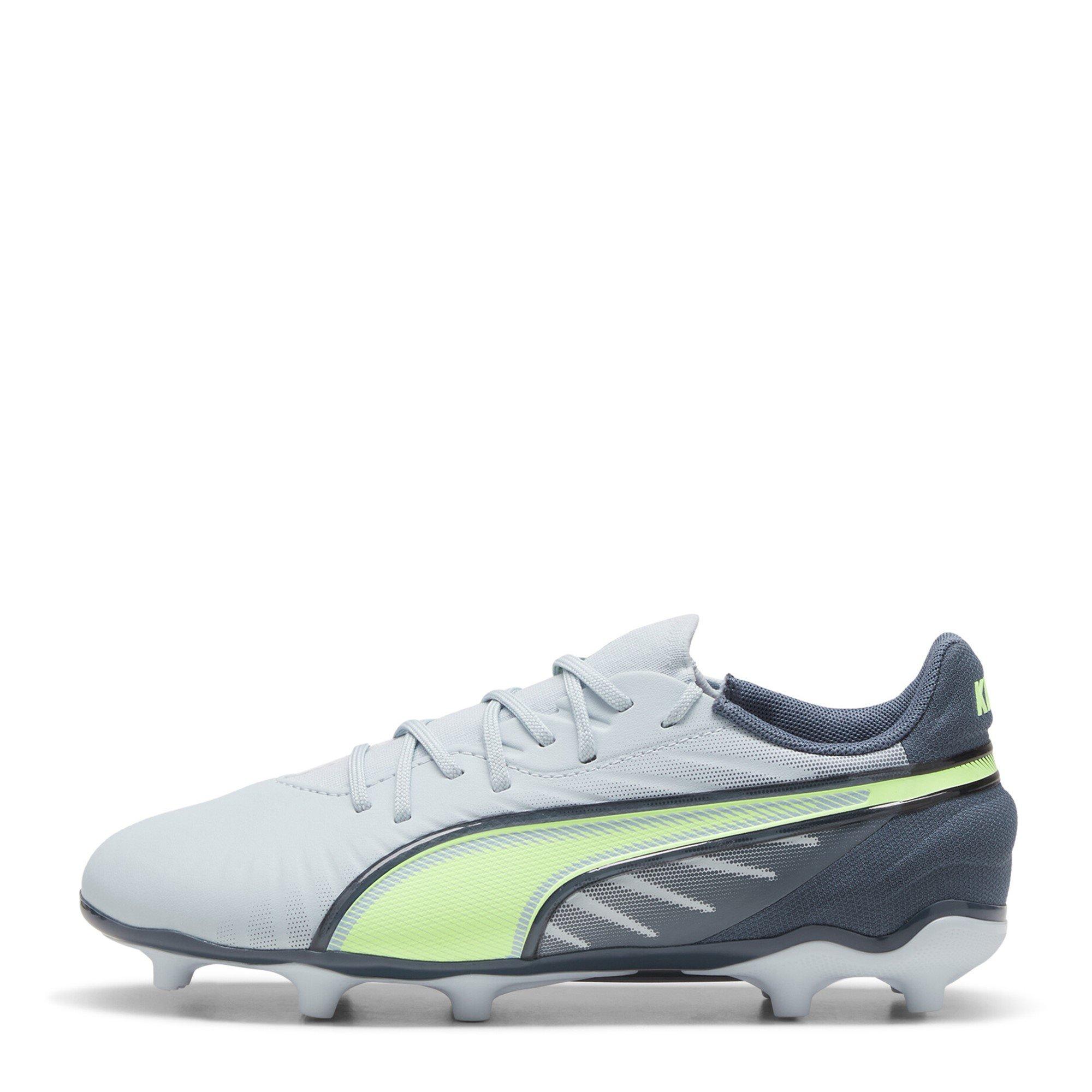 Grijs/Geel - Puma - PUMA King Match Firm Ground Football Boots - 2