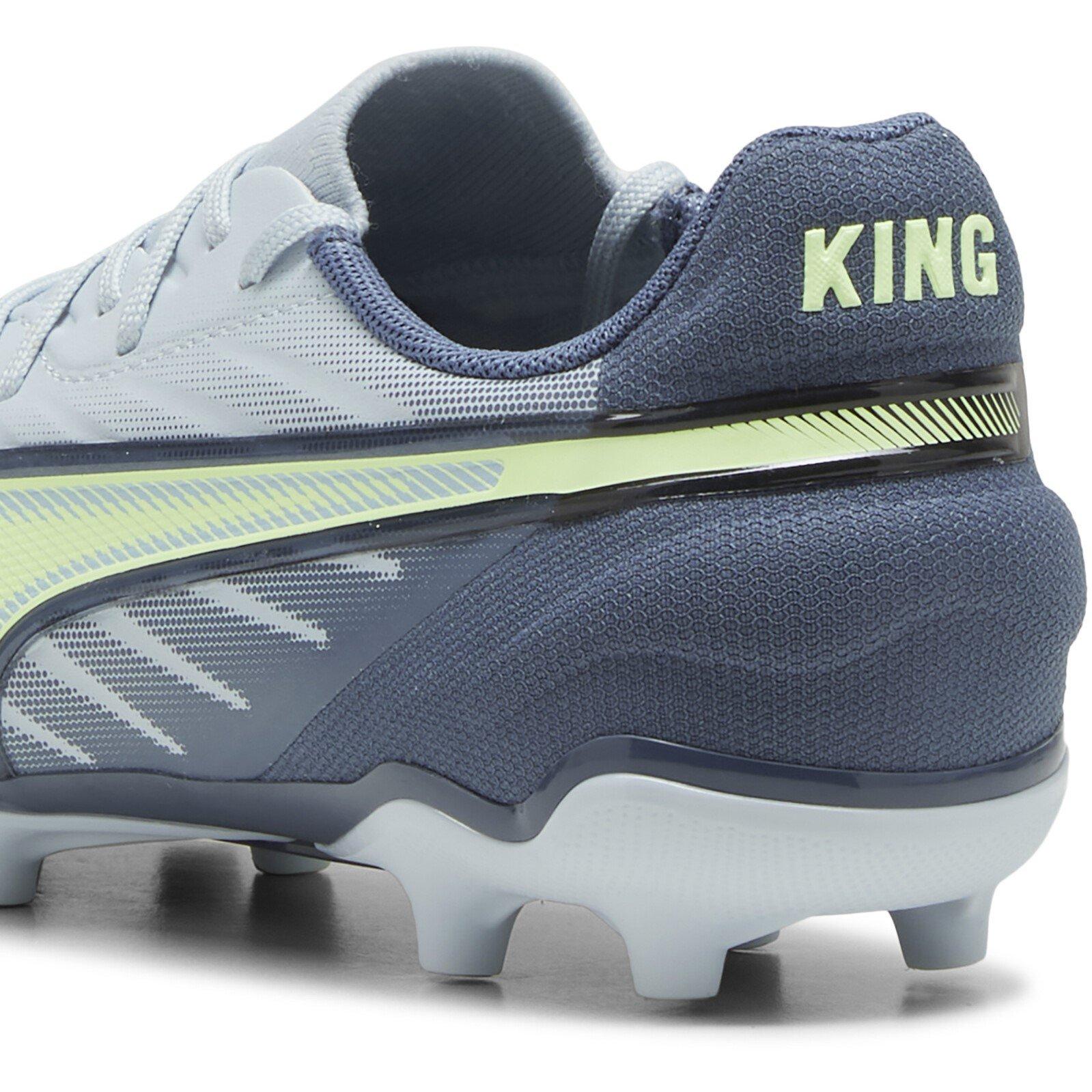 Grijs/Geel - Puma - PUMA King Match Firm Ground Football Boots - 5